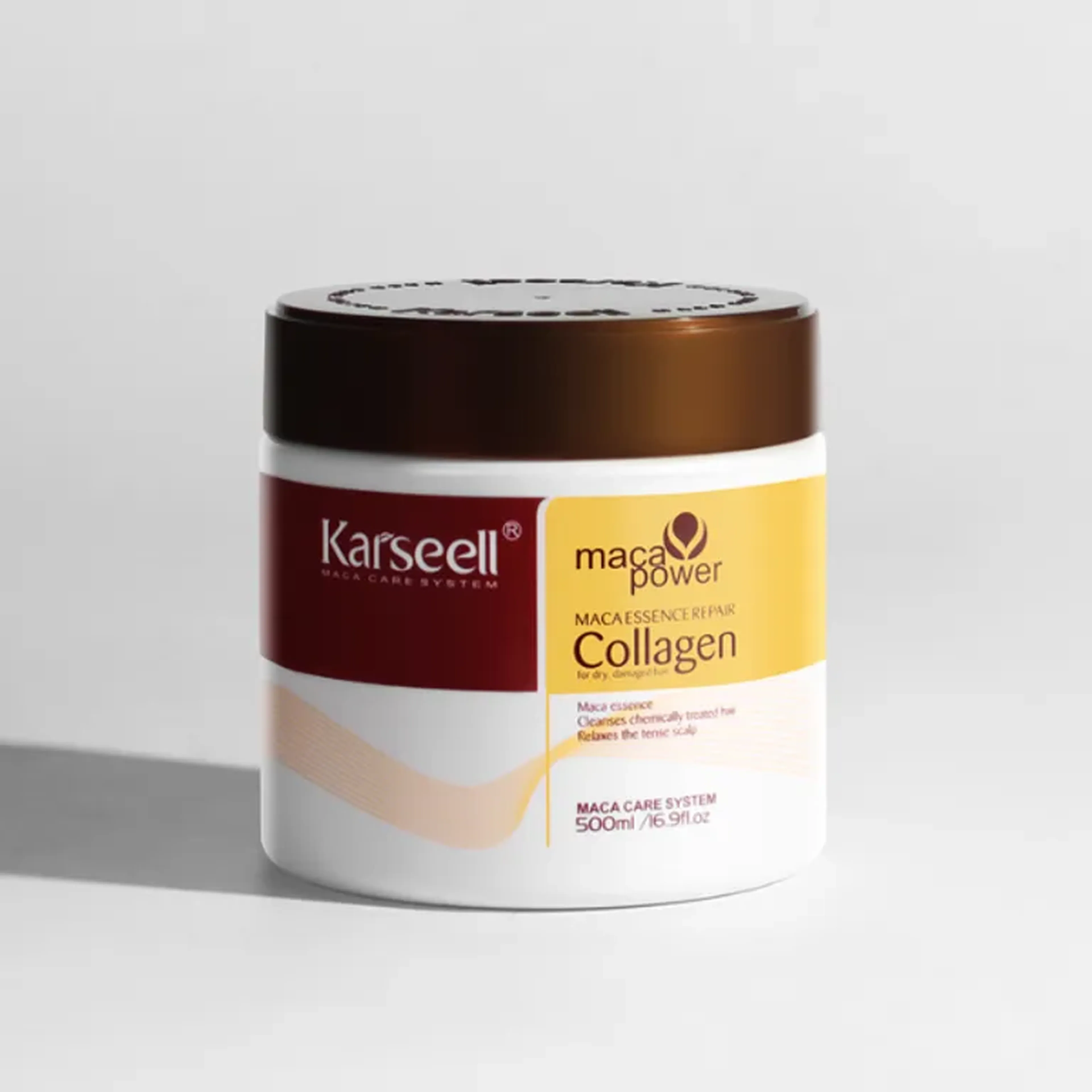 Máscara Karseell Tratamento Capilar com Colágeno 500ml imagem