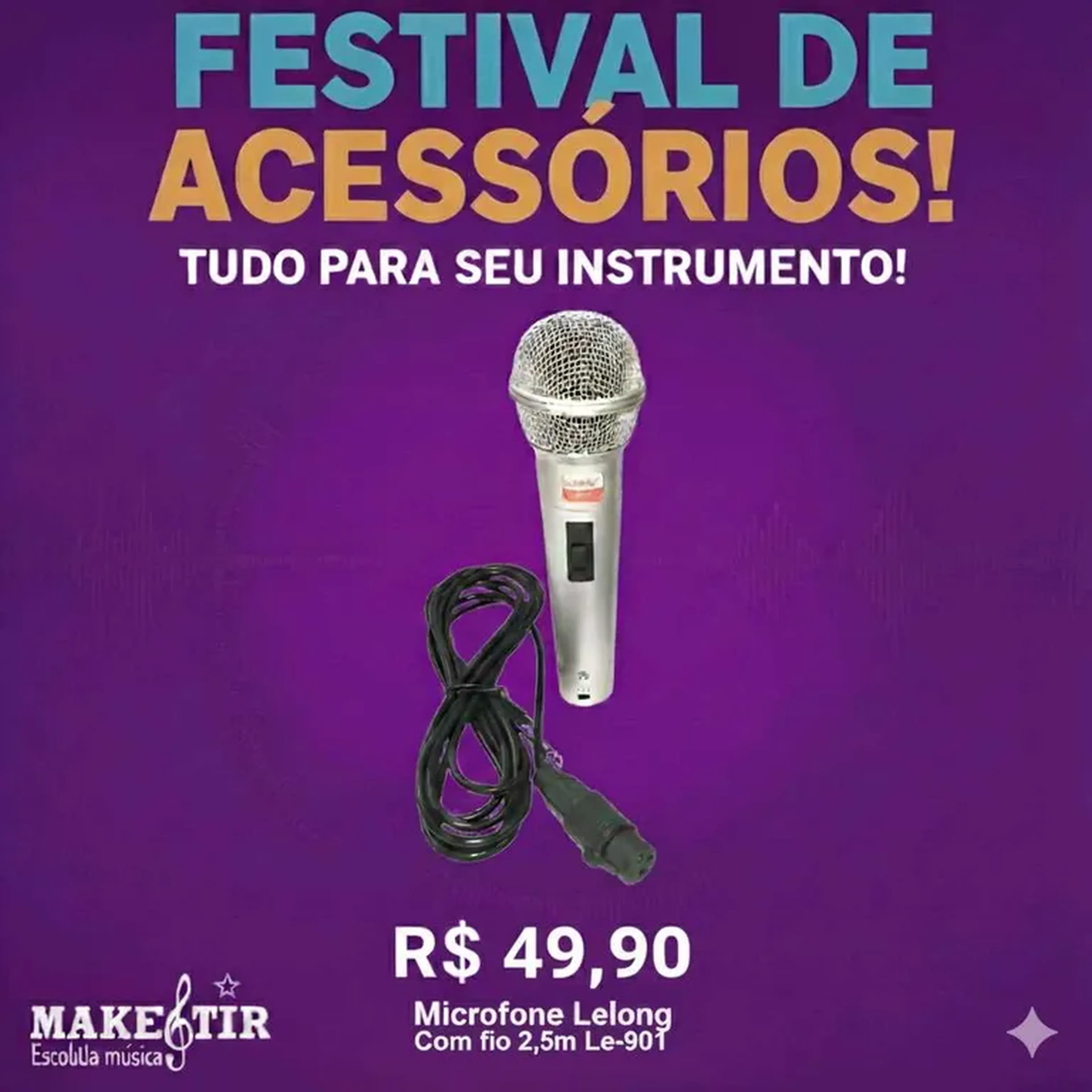 Microfone lelong imagem