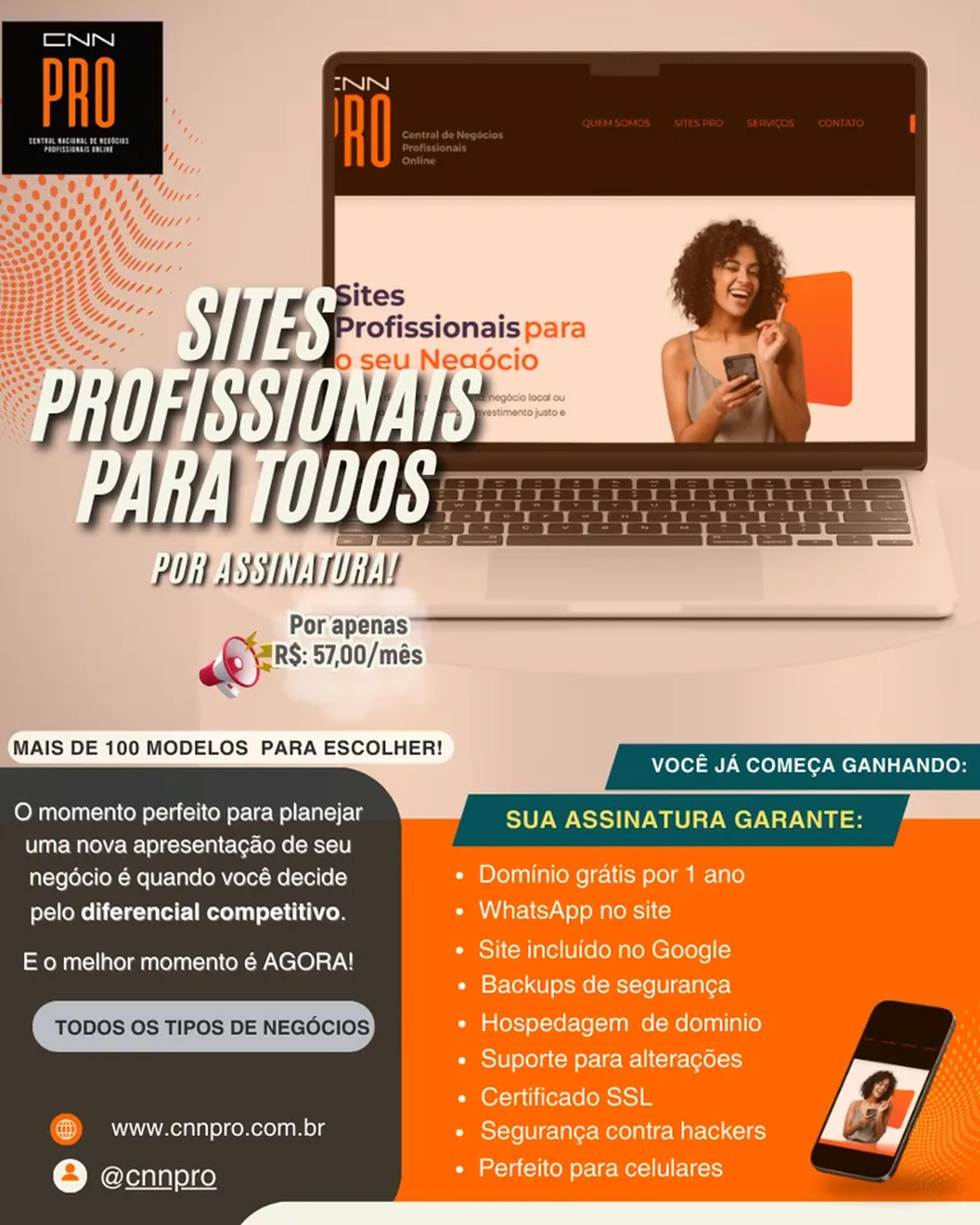 Site Profissional - CNNPRO imagem