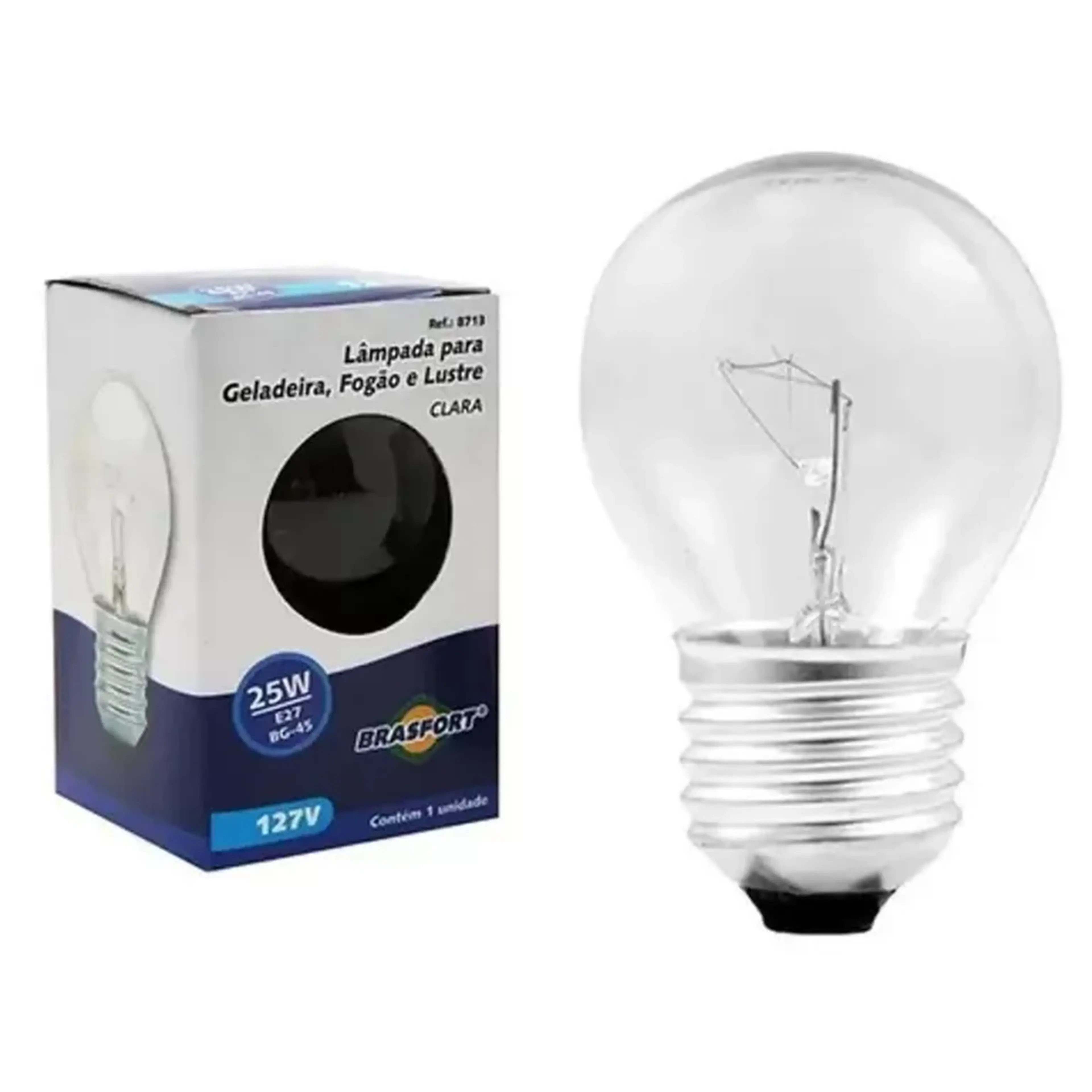 Lâmpada Incandescente Clara 25w 12V imagem