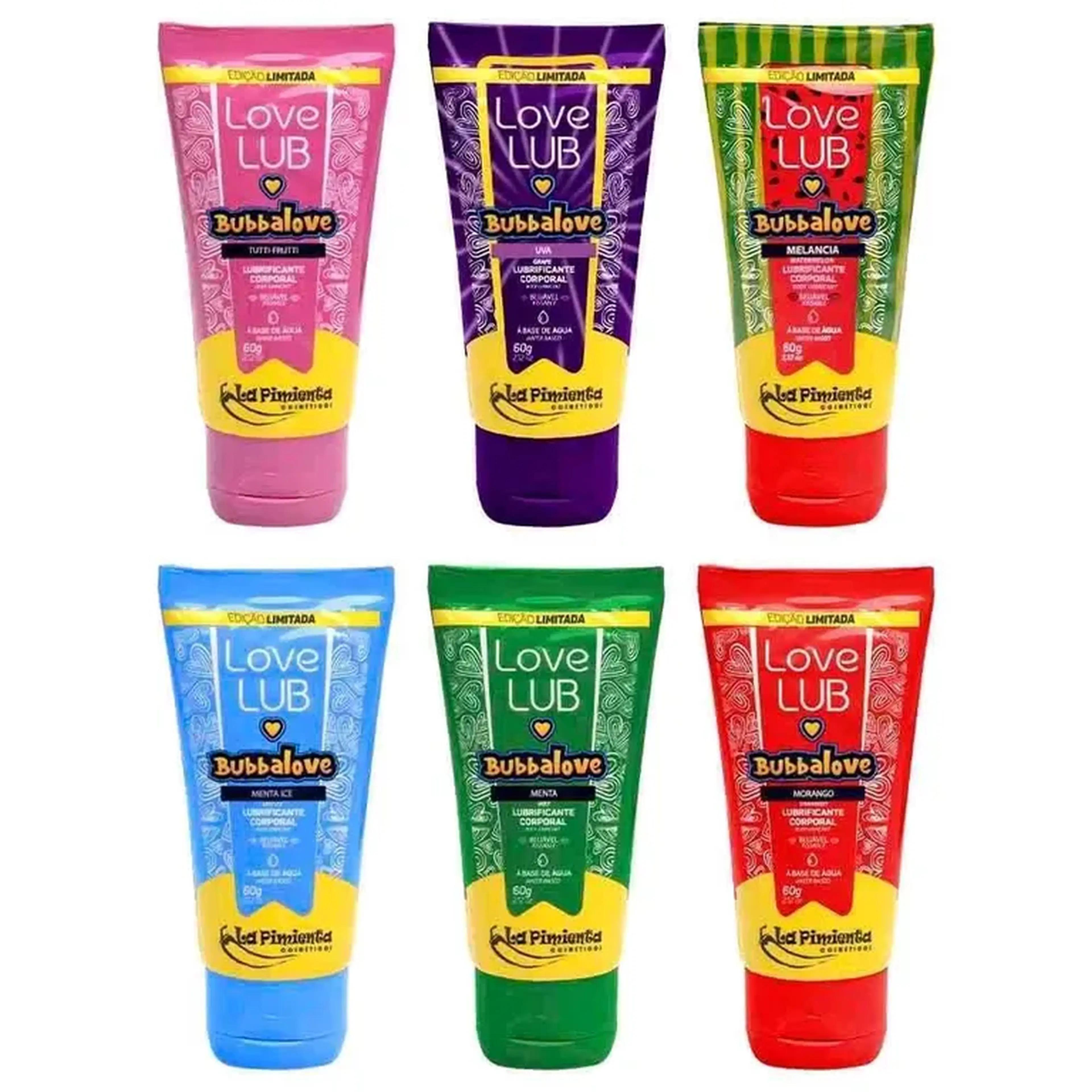Love Lub Bubbalove Lubrificante Corporal Beijável imagem