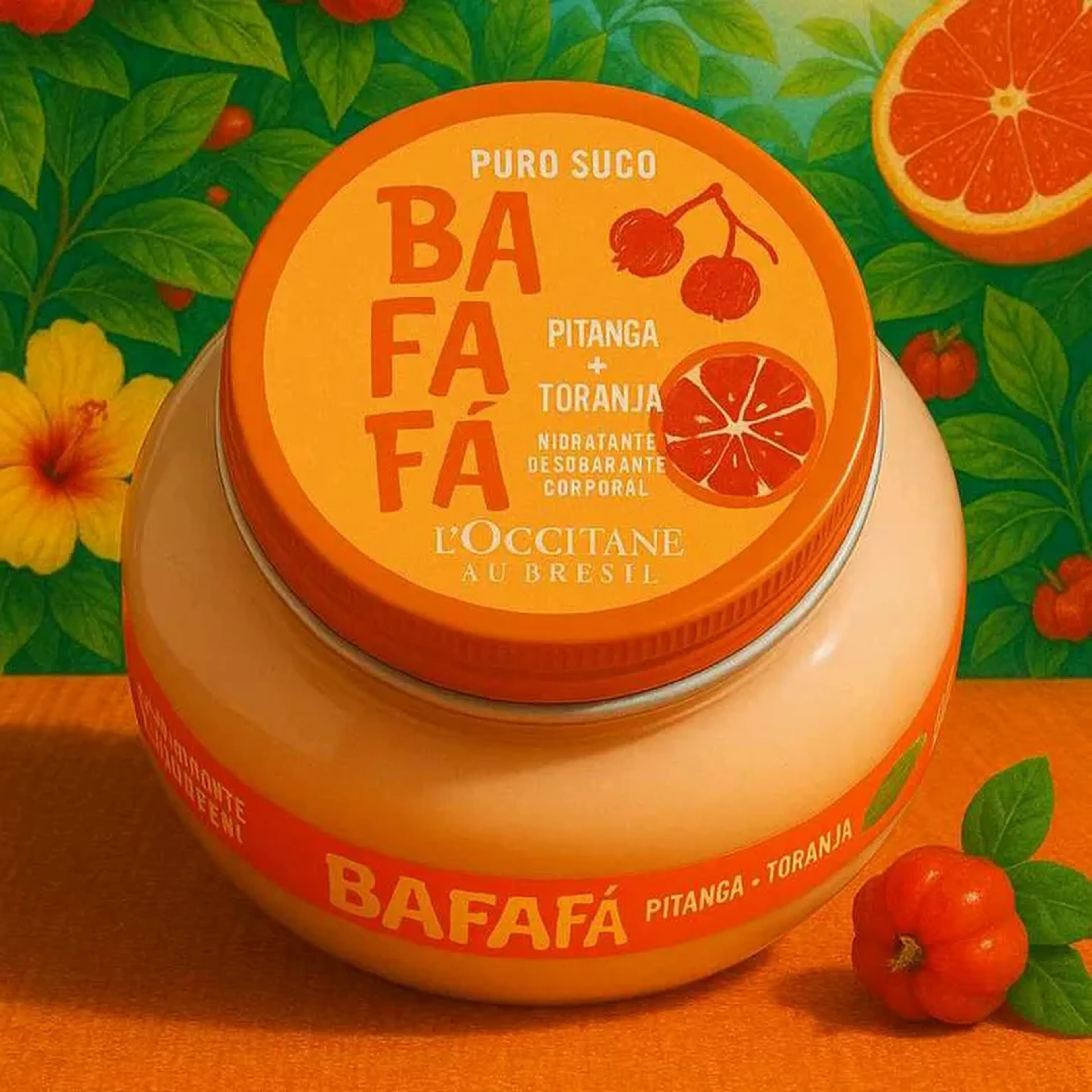 Hidratante Bafafá Pitanga + toranja imagem