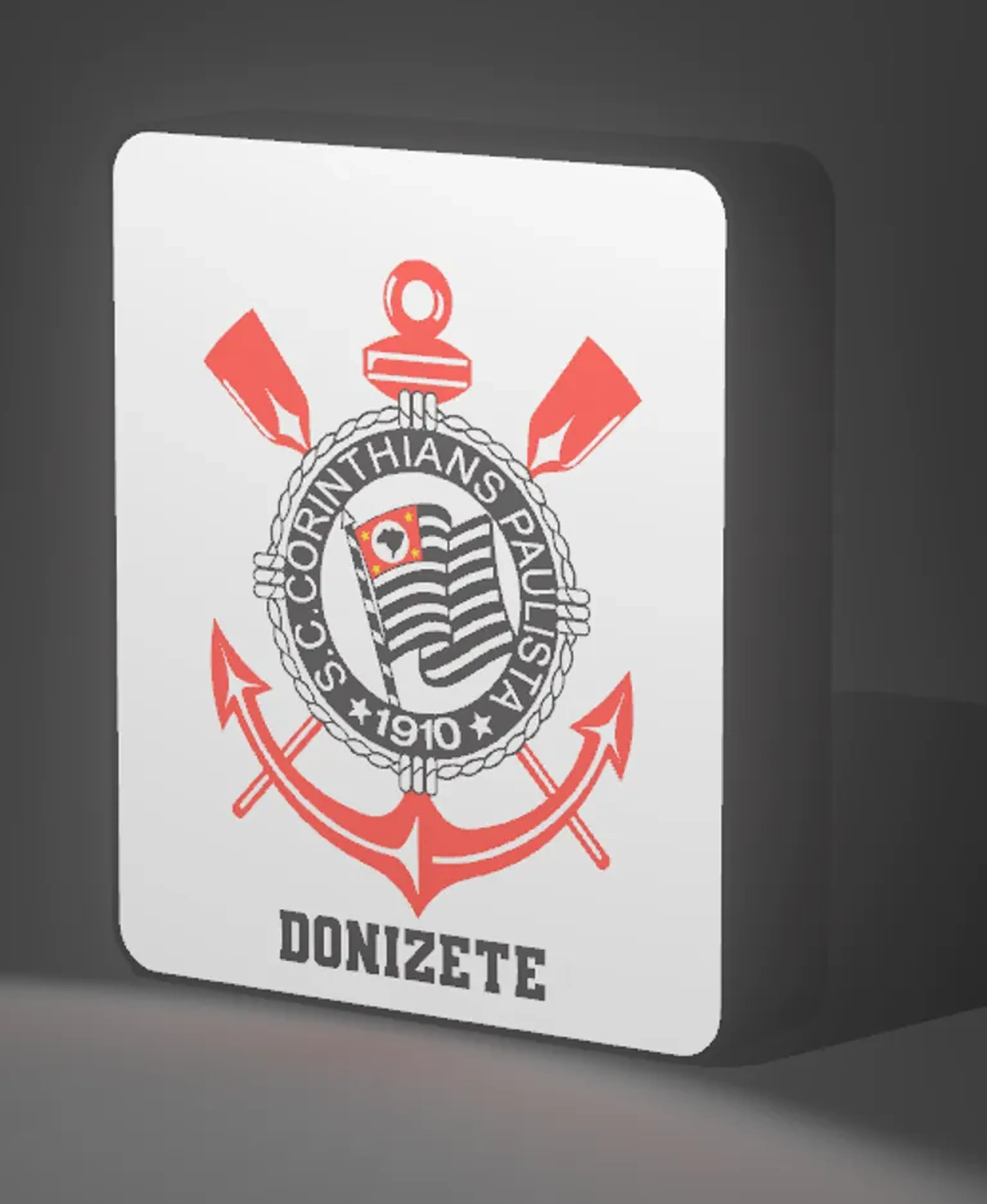 Luminária personalizada Corinthias imagem