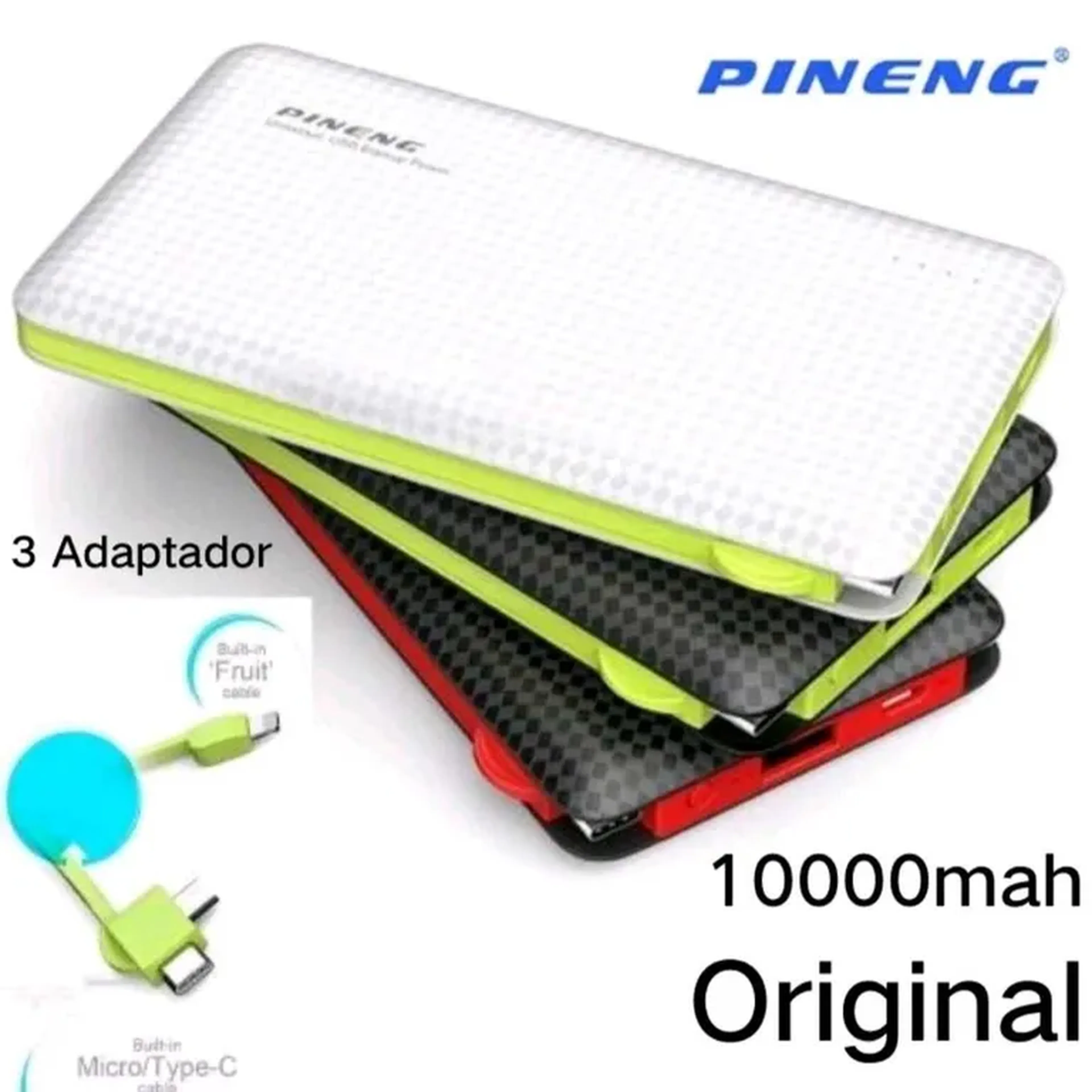 Carregador portátil Power Bank 10000 MAH imagem