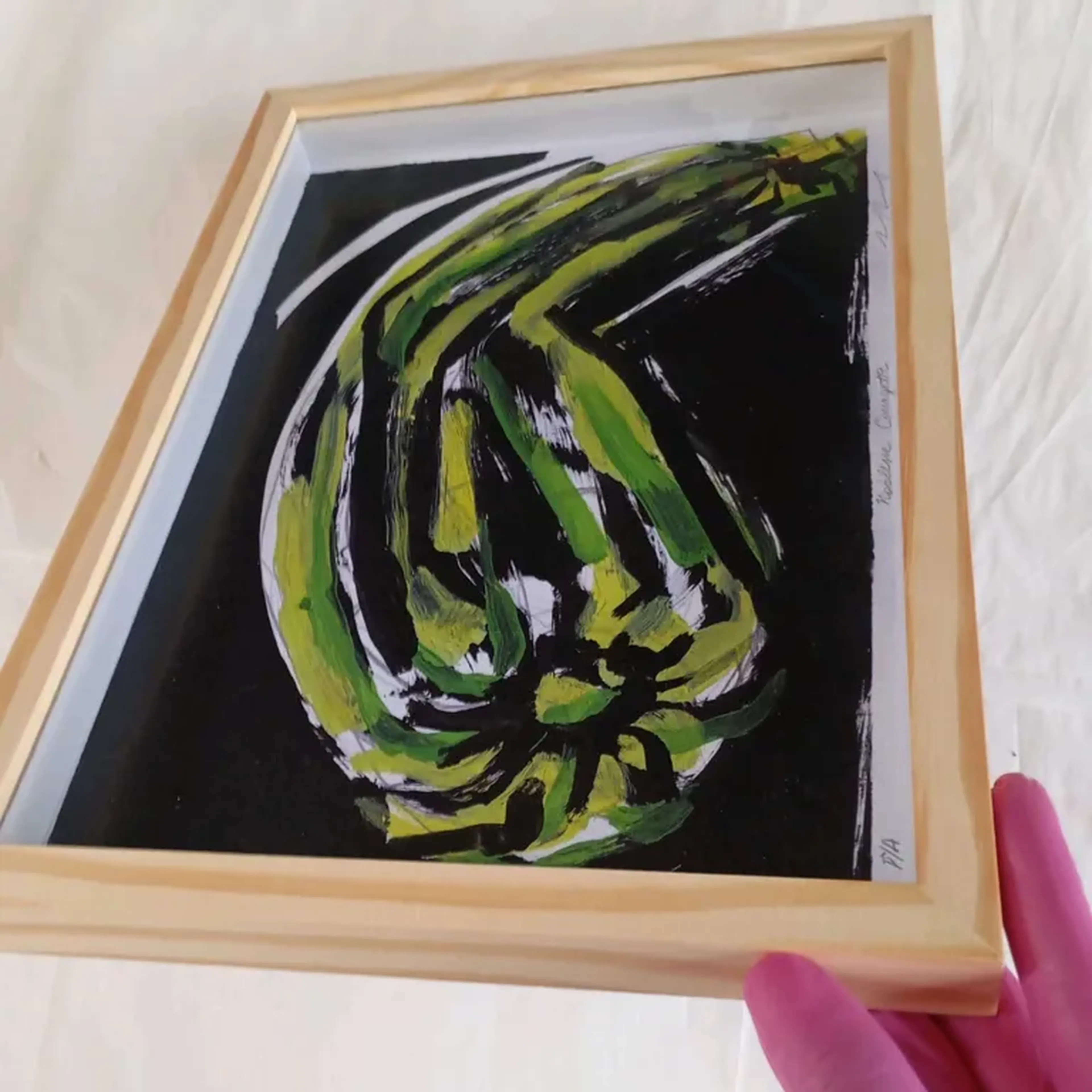 Para 5° C - Noblesse courgette - 21x30 cm moldura alta imagem