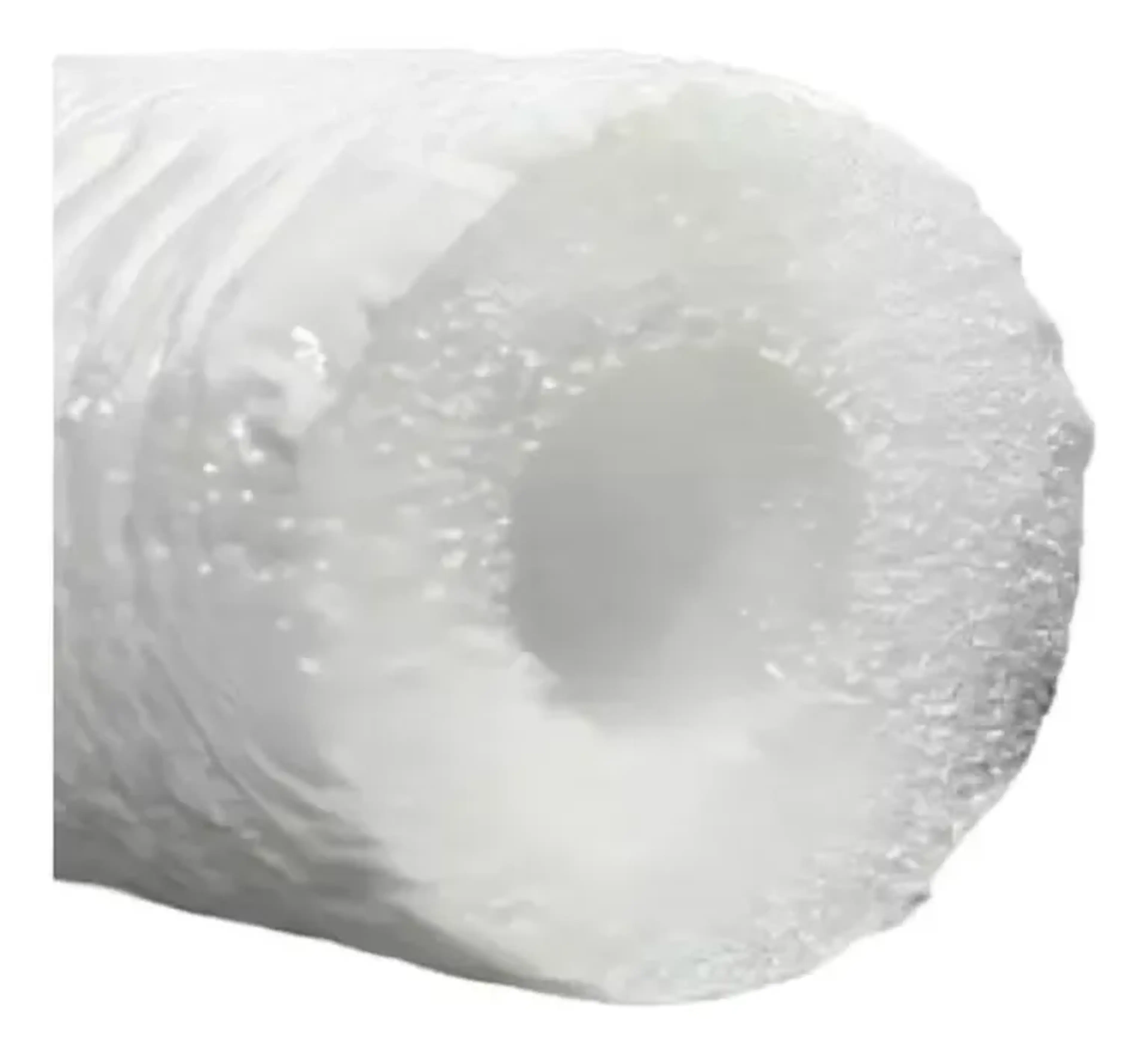 Tubo Esponjoso 1-4 Revestido Branco imagem
