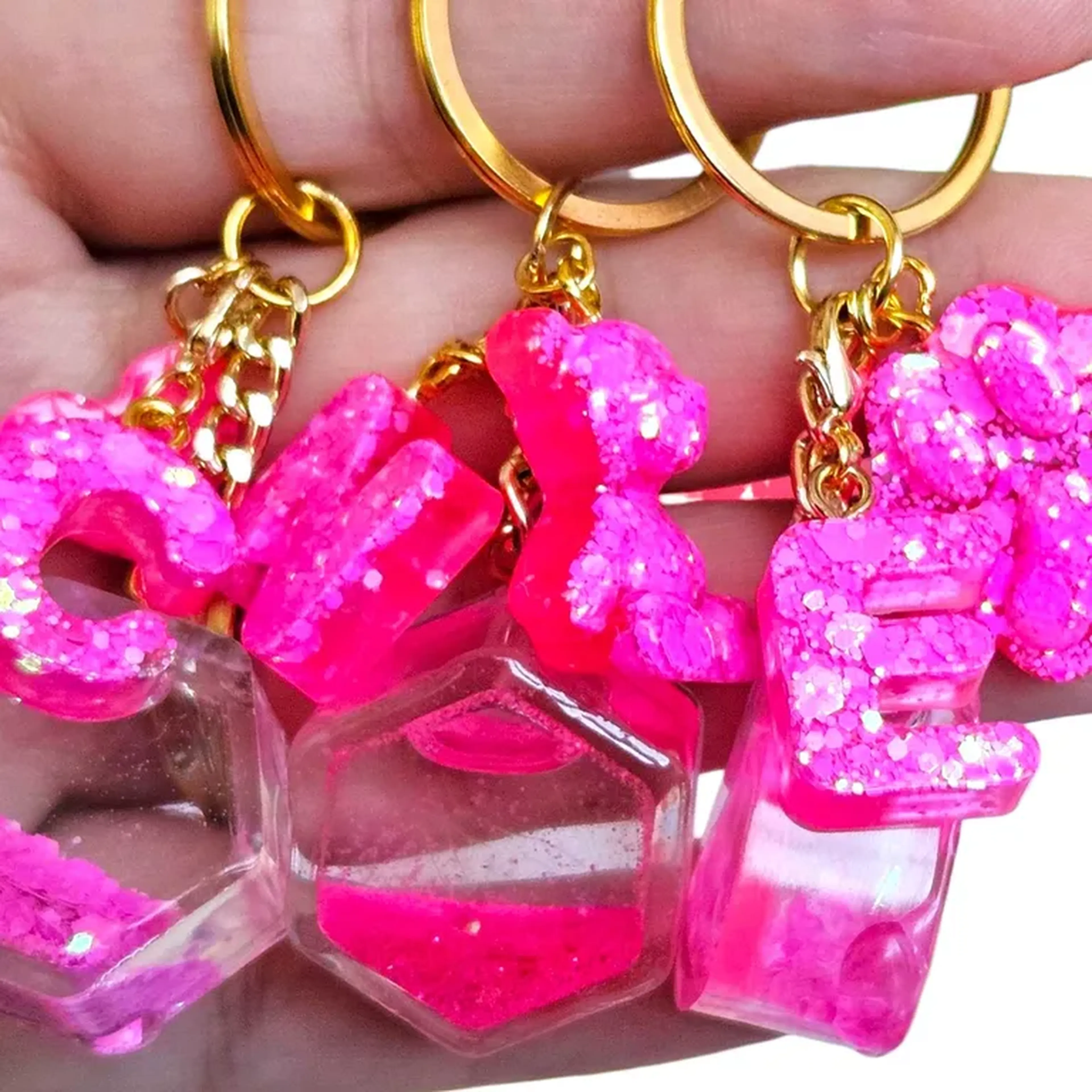 3 mini chaveiros personalizados imagem