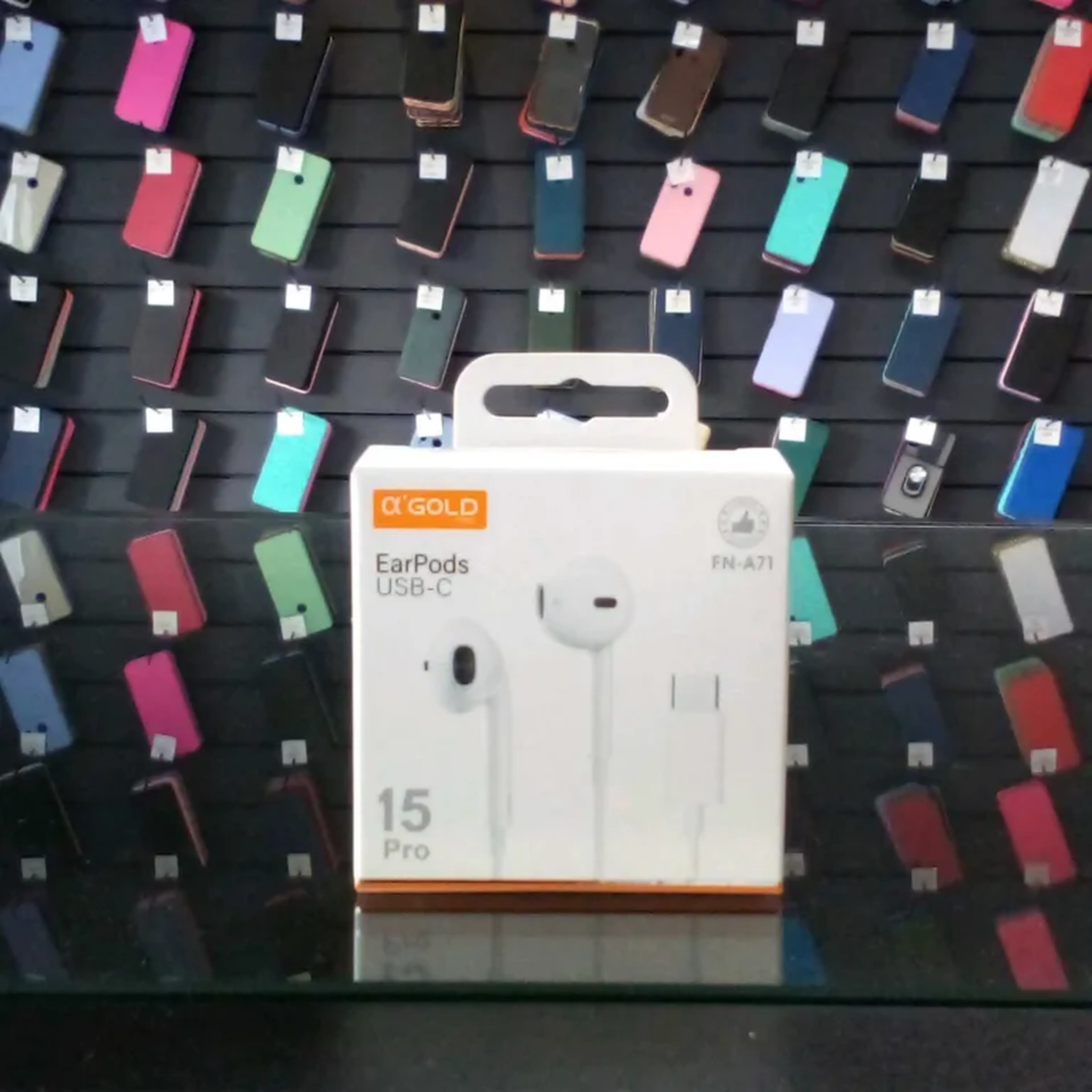 Fone de ouvido EarPods USB-C a'gold fn-a71 imagem