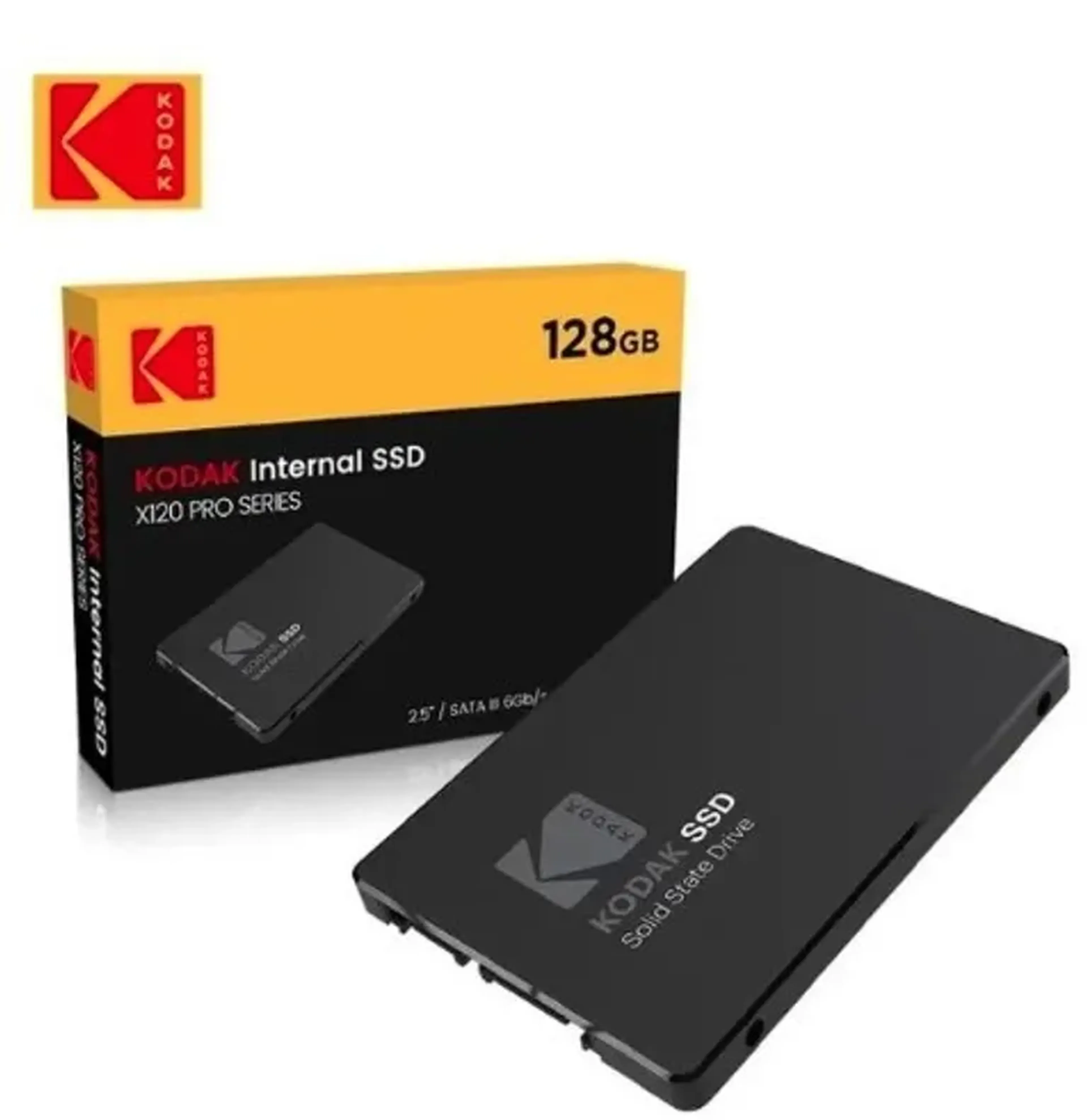 SSD Kodak 128 GB, Sata 3, 2.5 imagem
