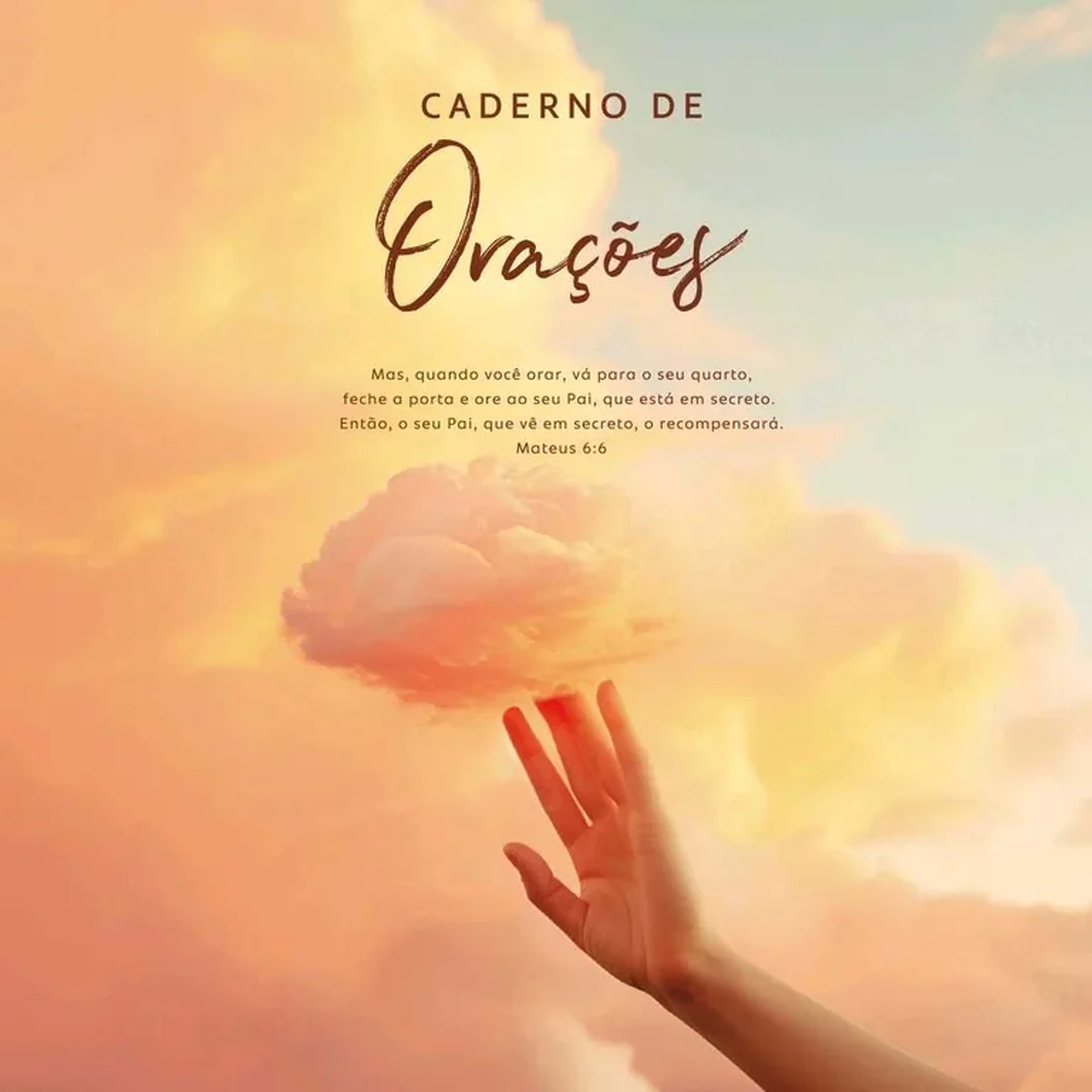 Caderno de oração imagem