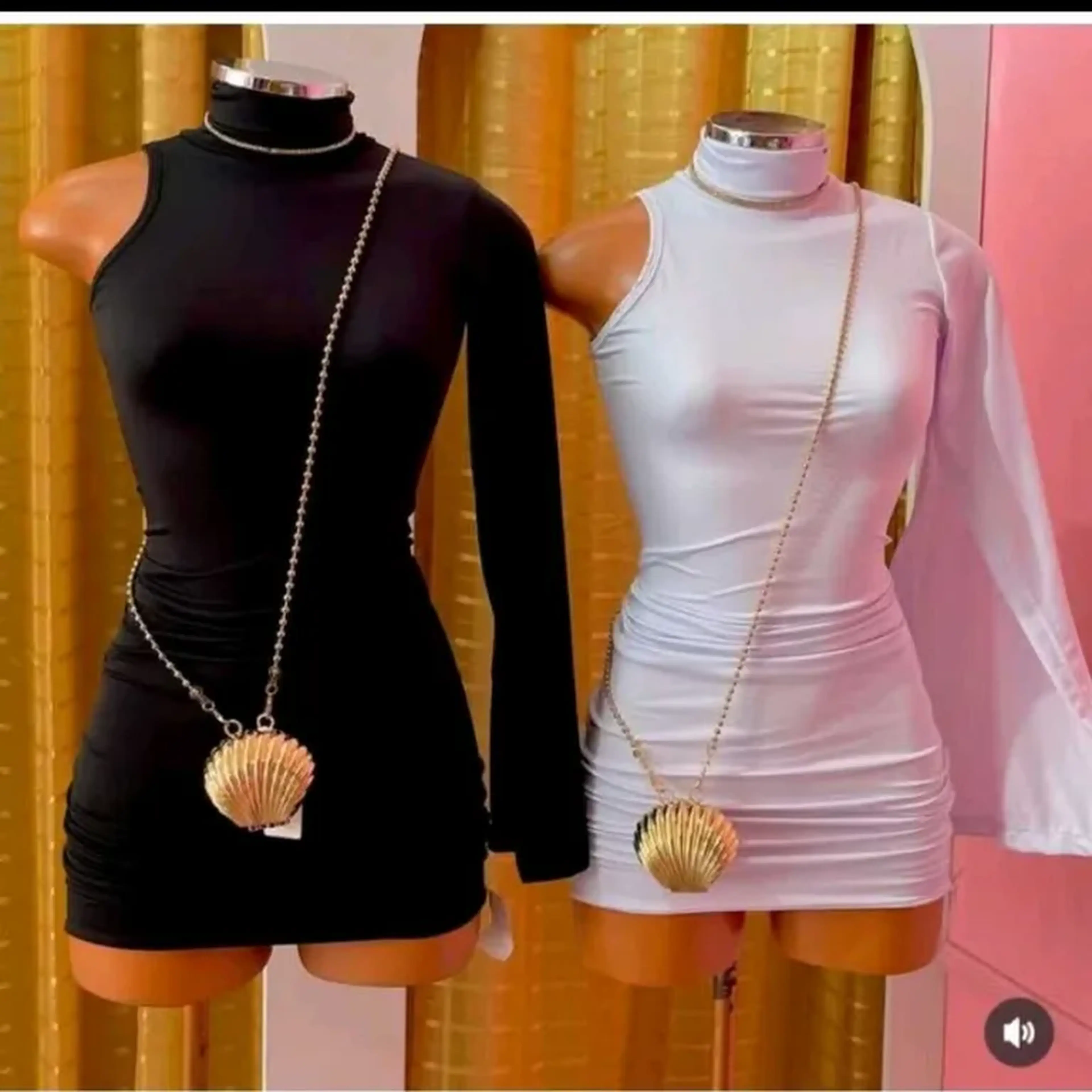 Vestido uma manga imagem