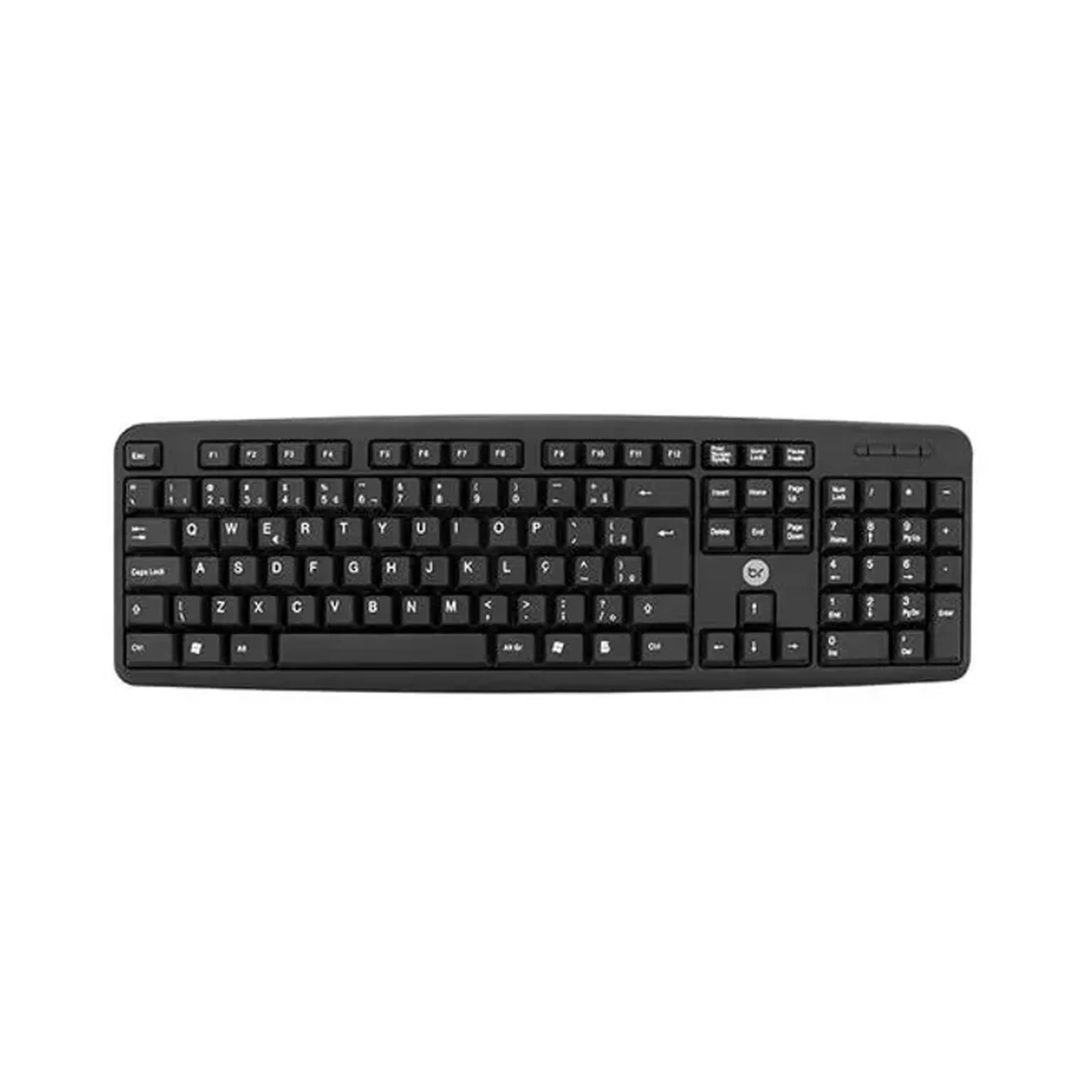 Teclado Com Fio Bright Basic, ABNT 2, 107 Teclas, USB - 0014 imagem