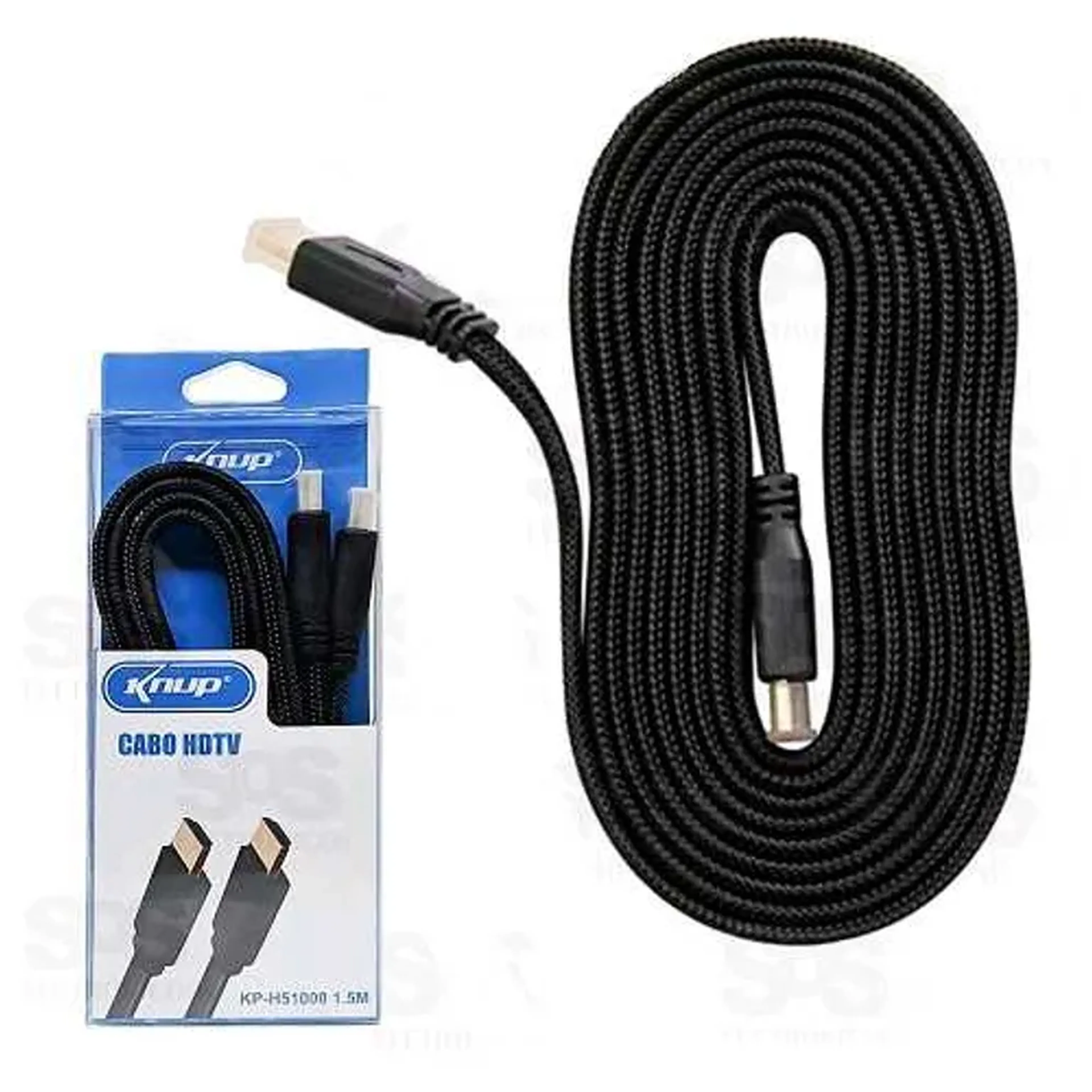 Cabo Hdmi Knup Kp-YP5100. 1.5Mt imagem