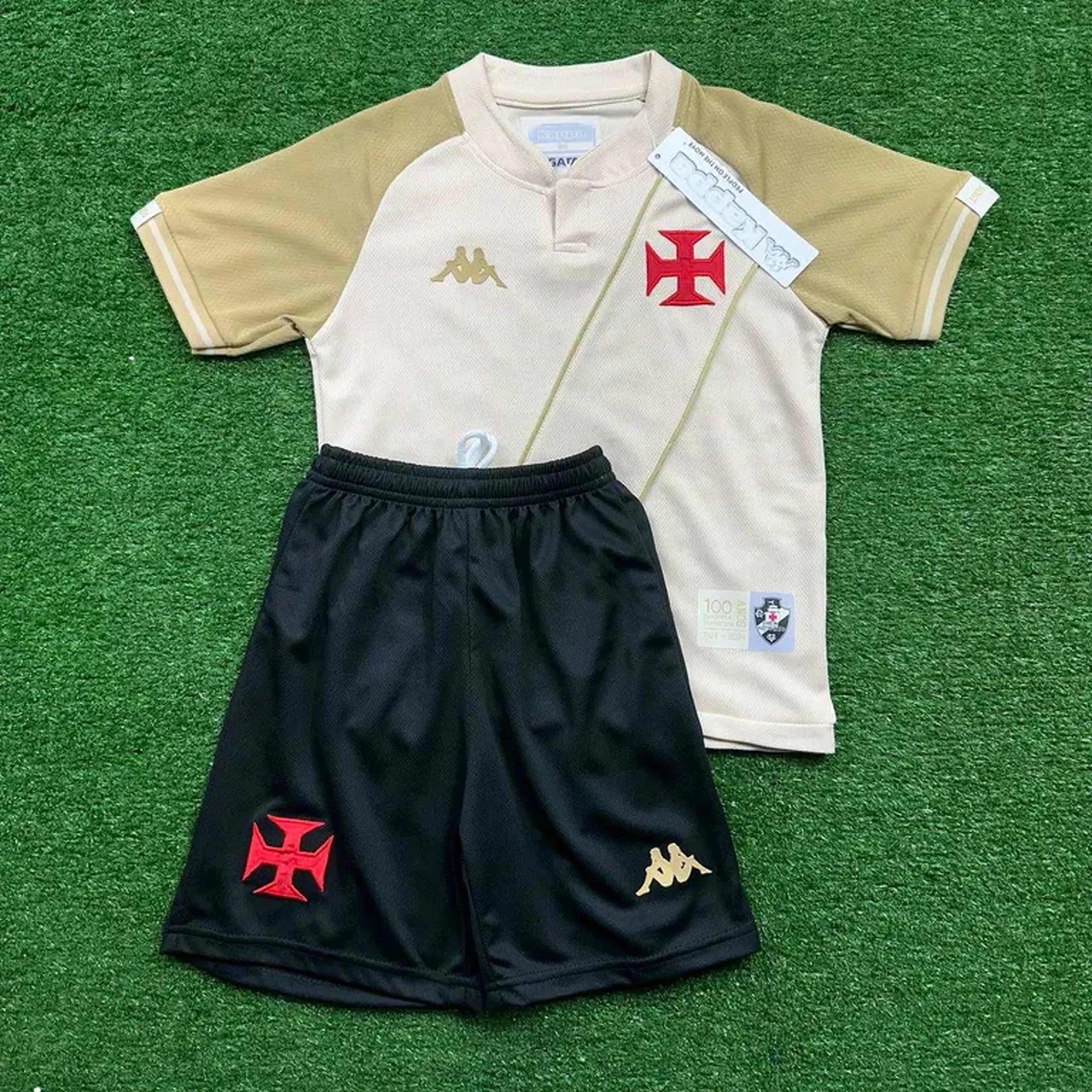 Conjunto Infantil Vasco da Gama Third 24-25 imagem