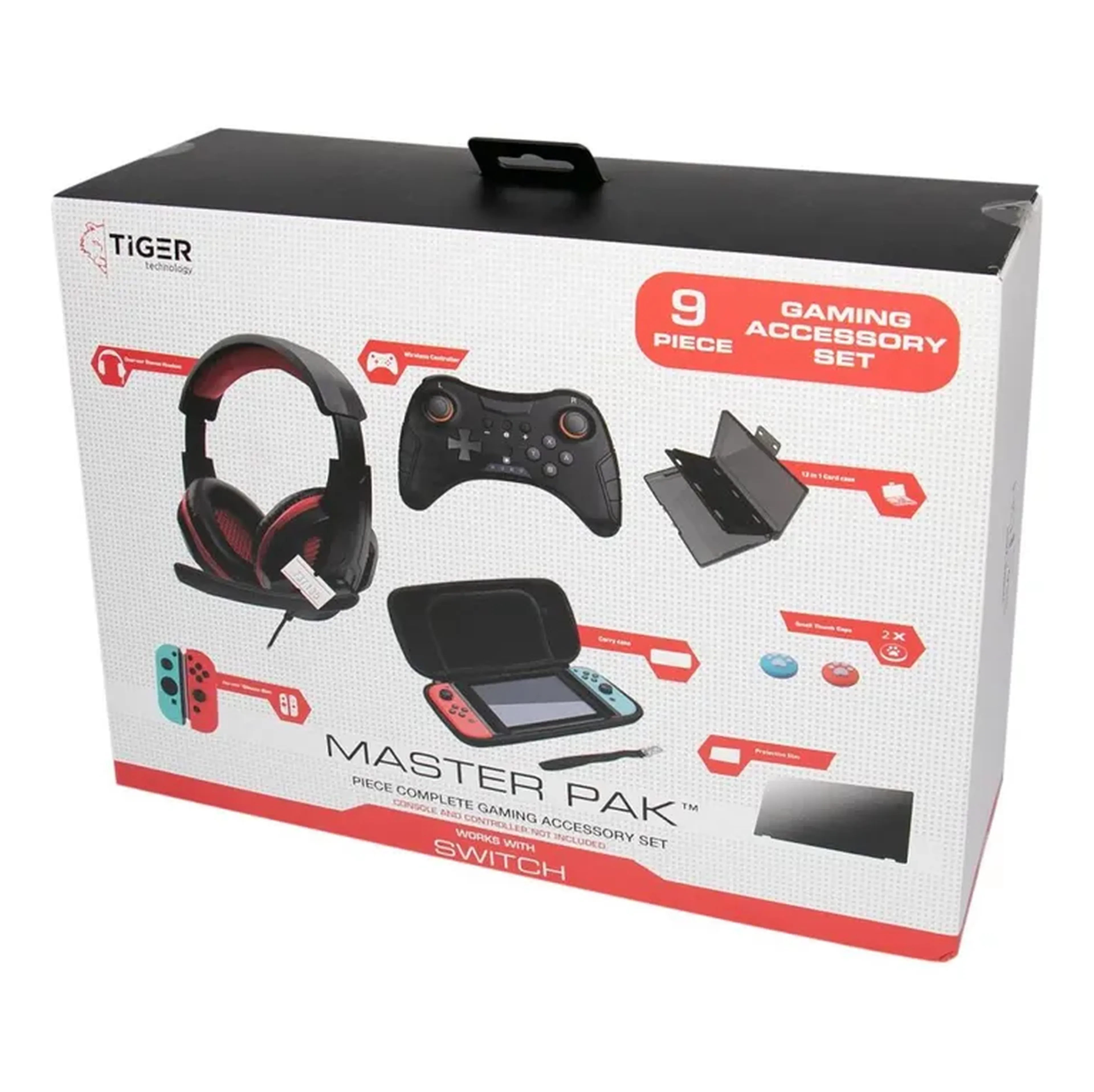 Kit Gaming Tiger Master Pak - Nintendo Switch imagem