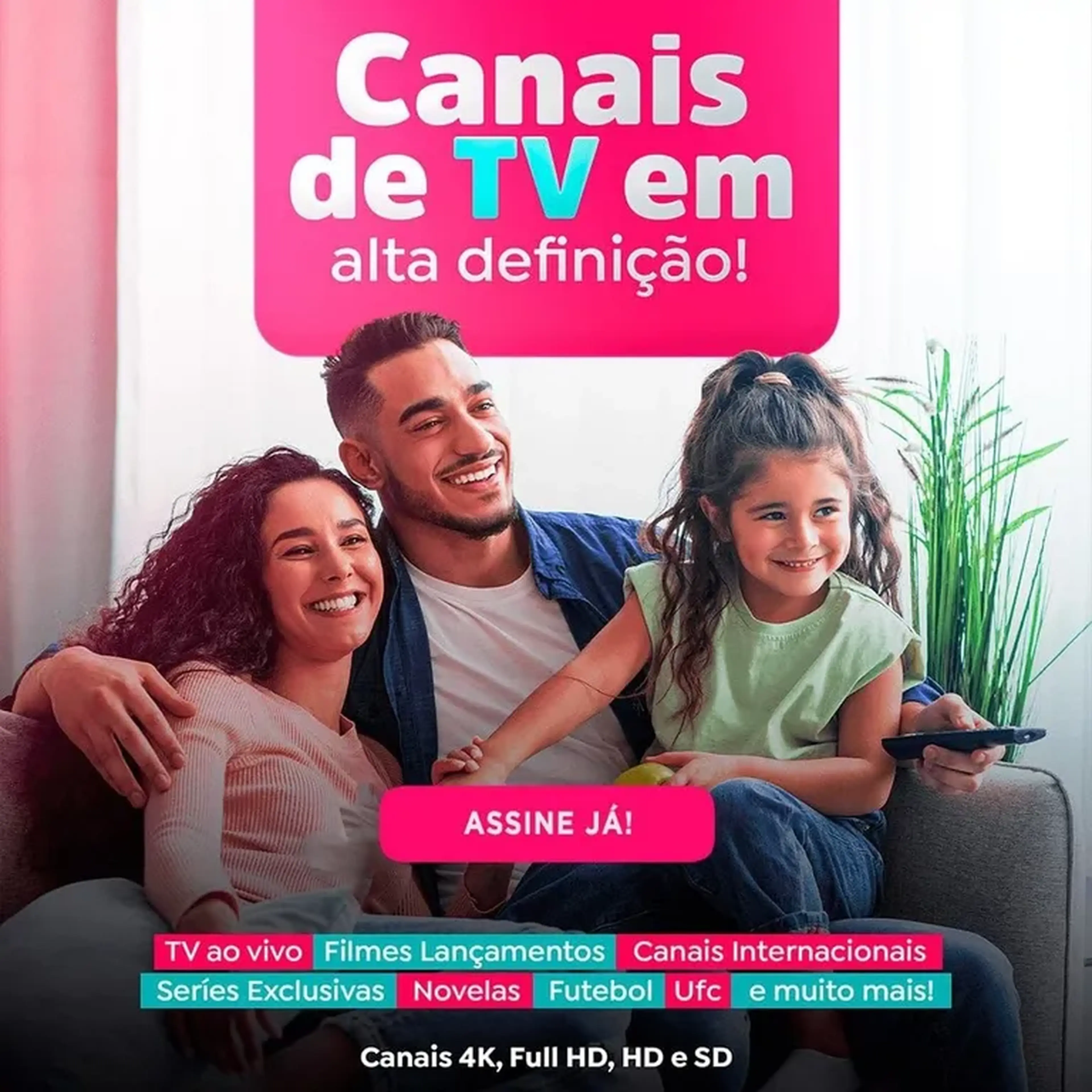 Canais Filmes séries imagem