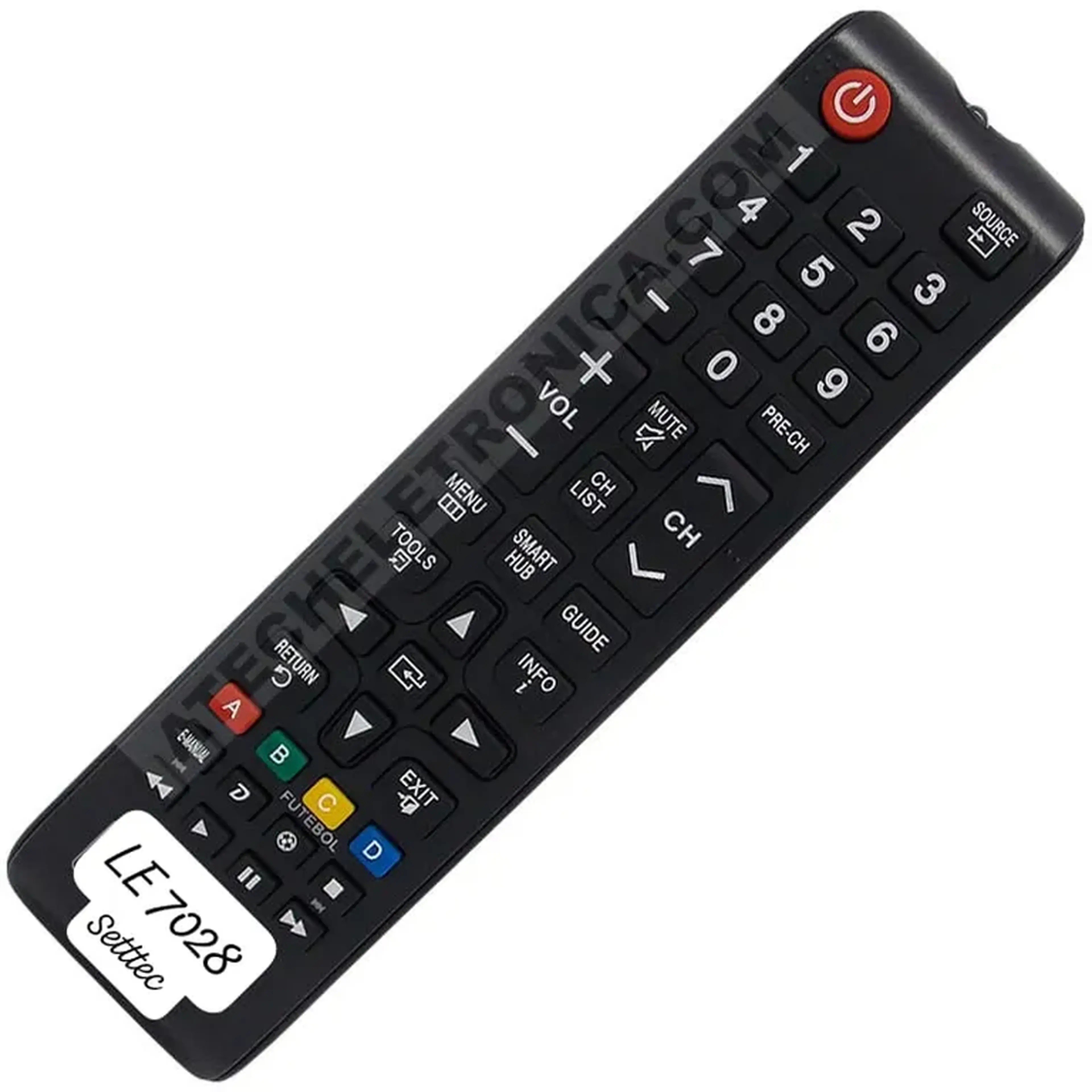 Controle Remoto Tv Samsung Smart Lcd Le-7028 imagem