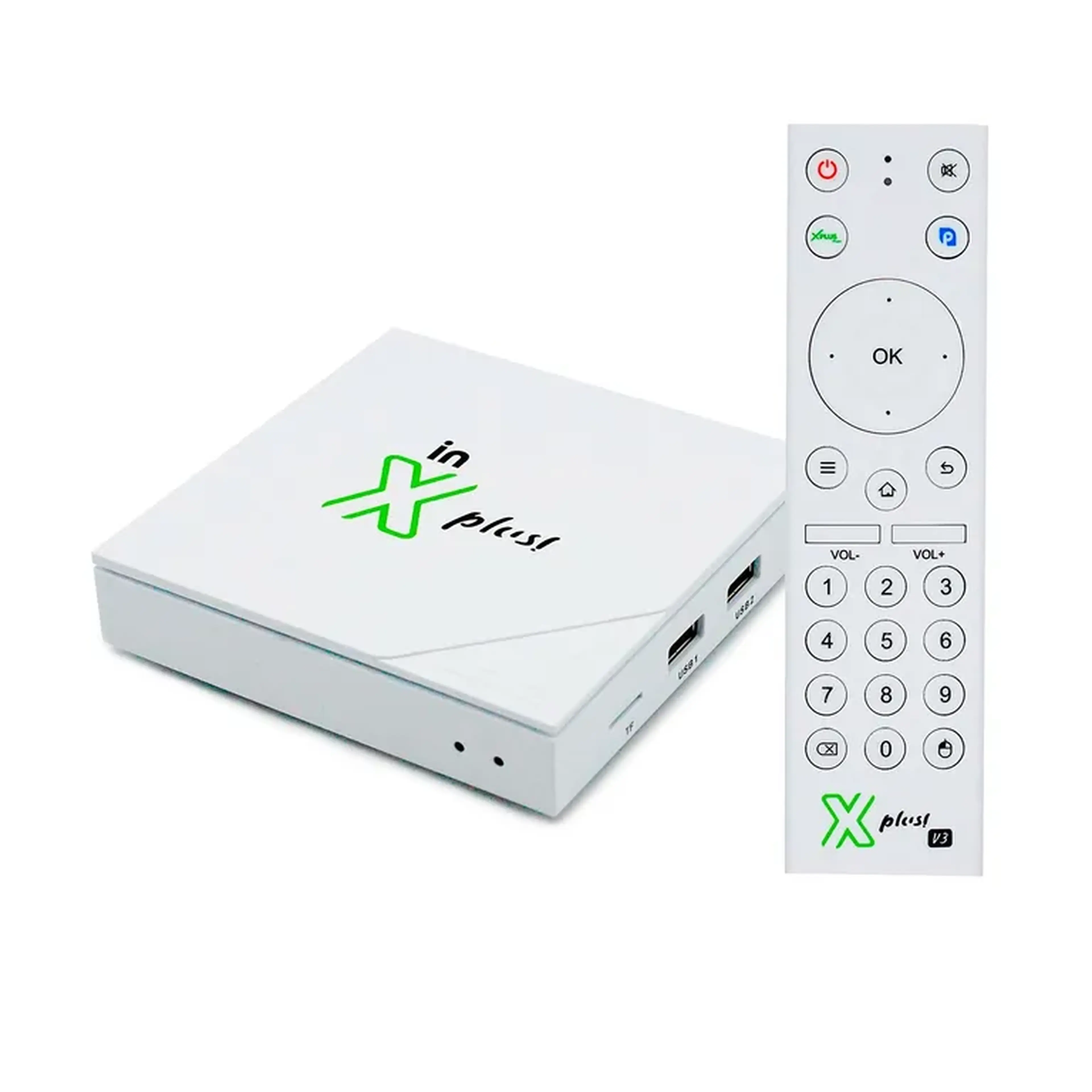Receptor Interbras Xplus V3 8K 16GB 2GB RAM Wi-Fi imagem