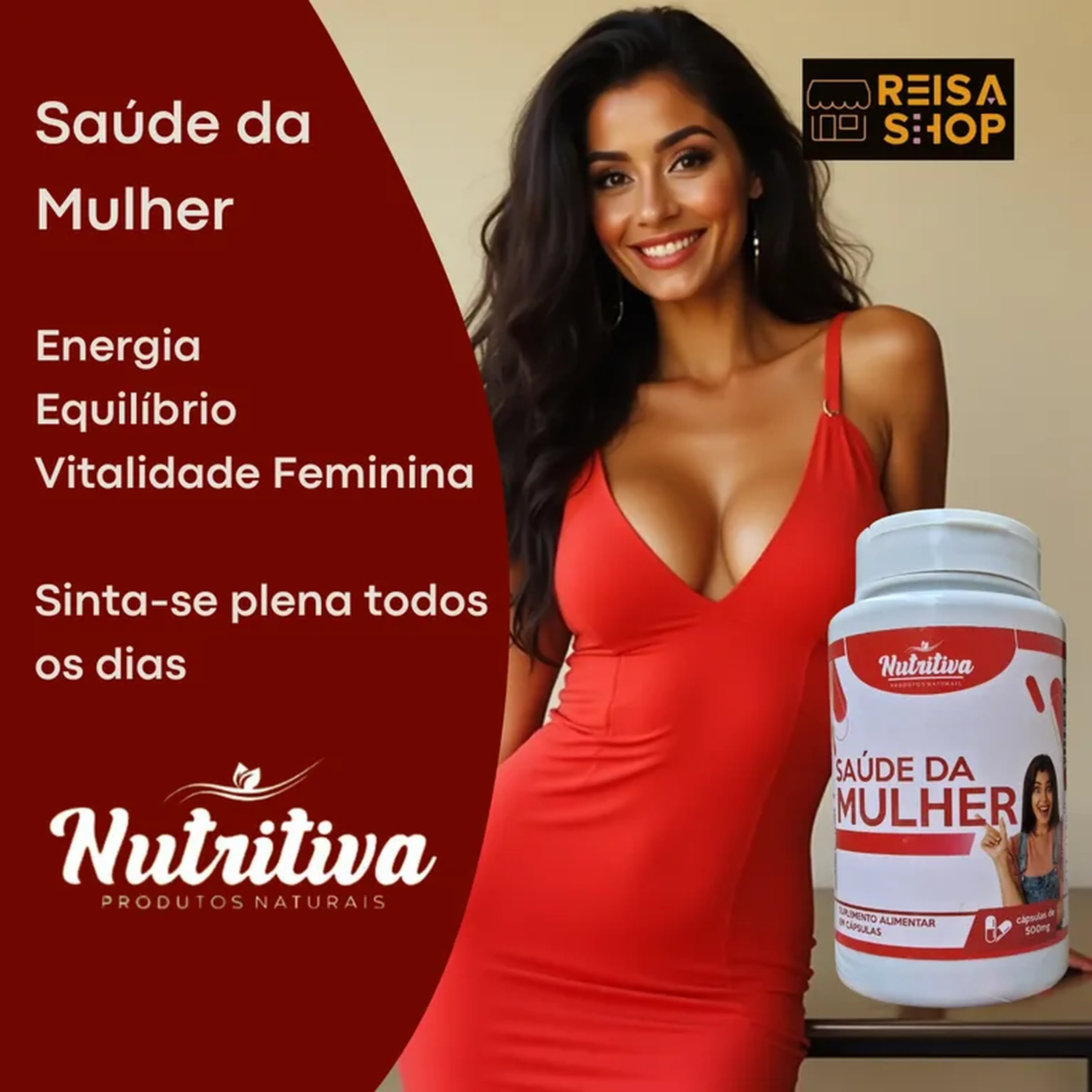 Saúde da Mulher Marapuama, Catuaba. 100 Cápsulas Nutritiva imagem