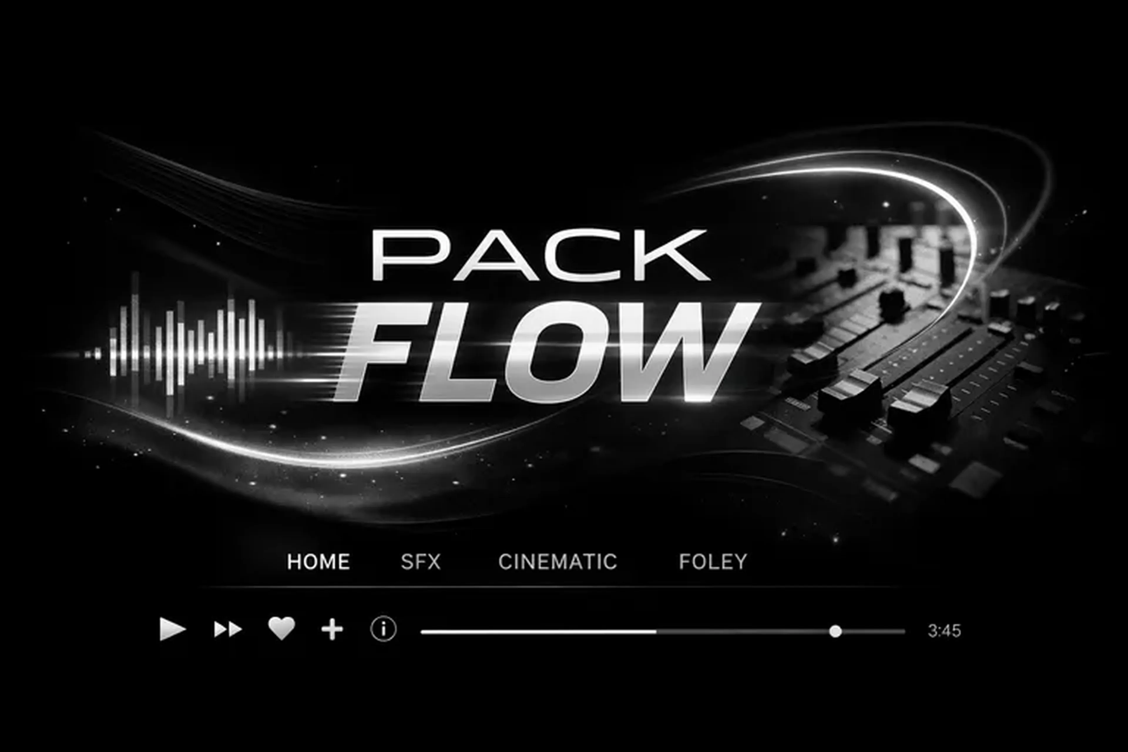 Pack Flow - Luts, SFX, VFX, Trilhas imagem