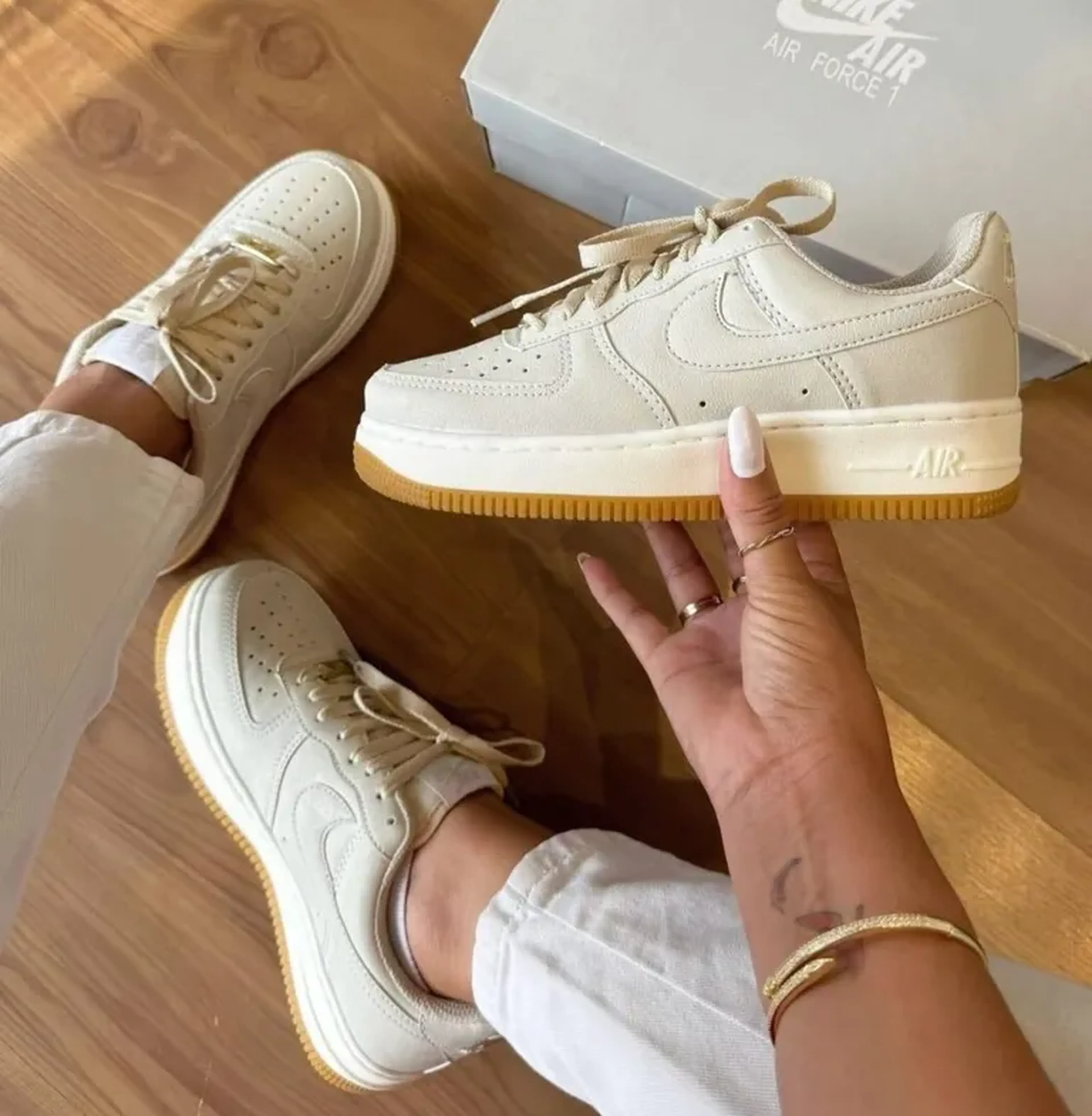 Nike Air Force Areia imagem
