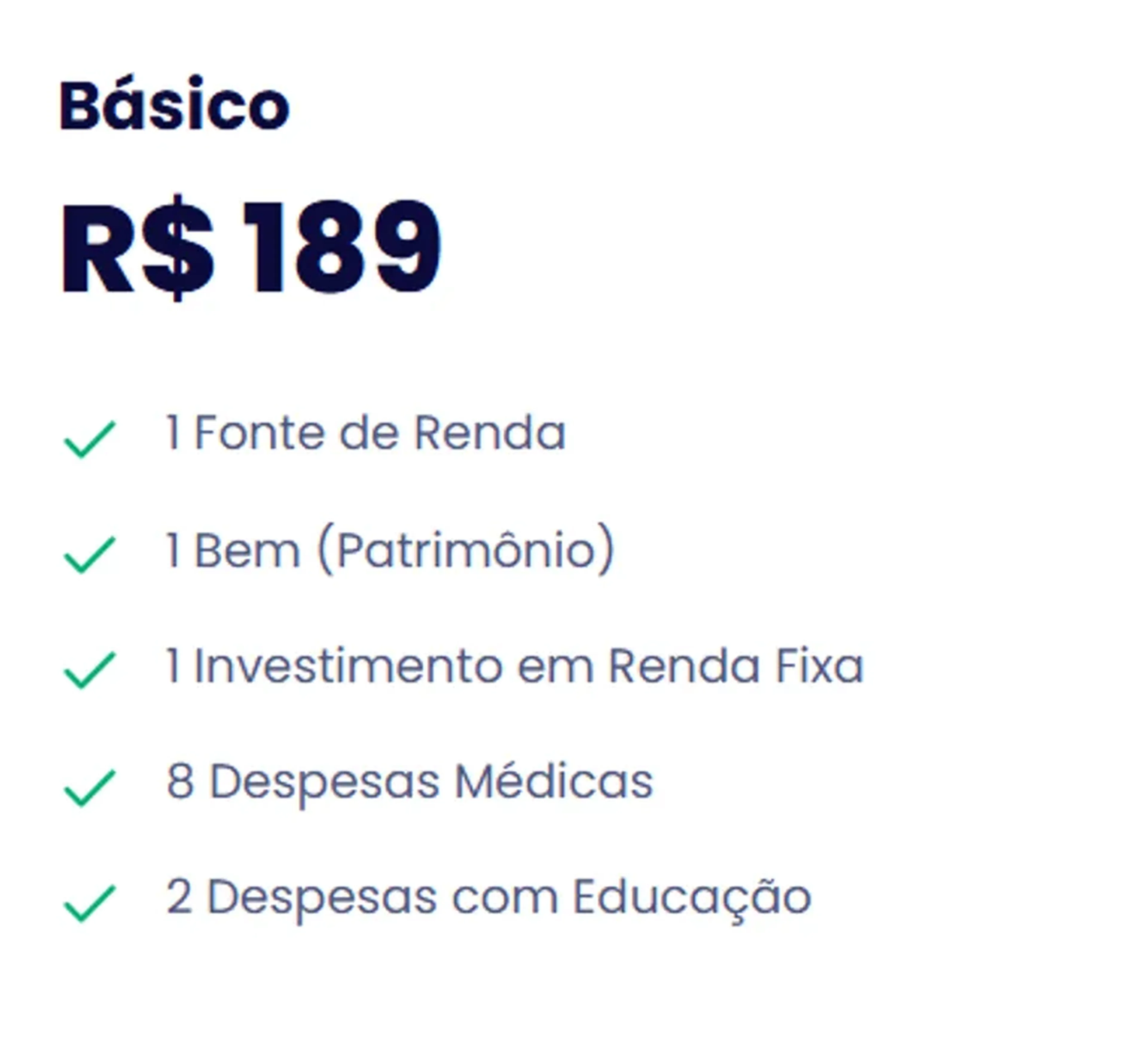 IRPF 2026 - Plano Básico imagem