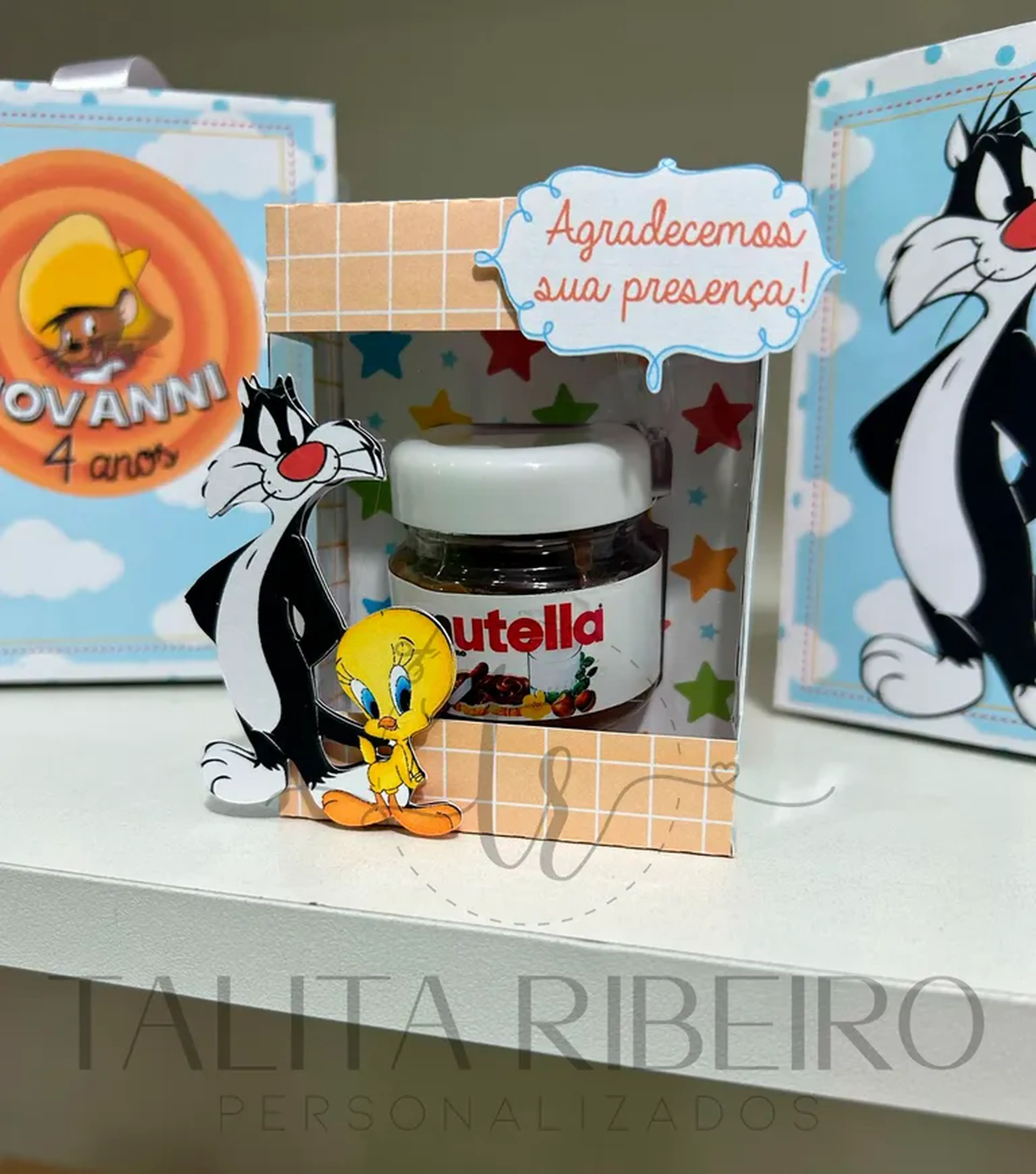 Caixa 40 gr (Mini Nutella) imagem