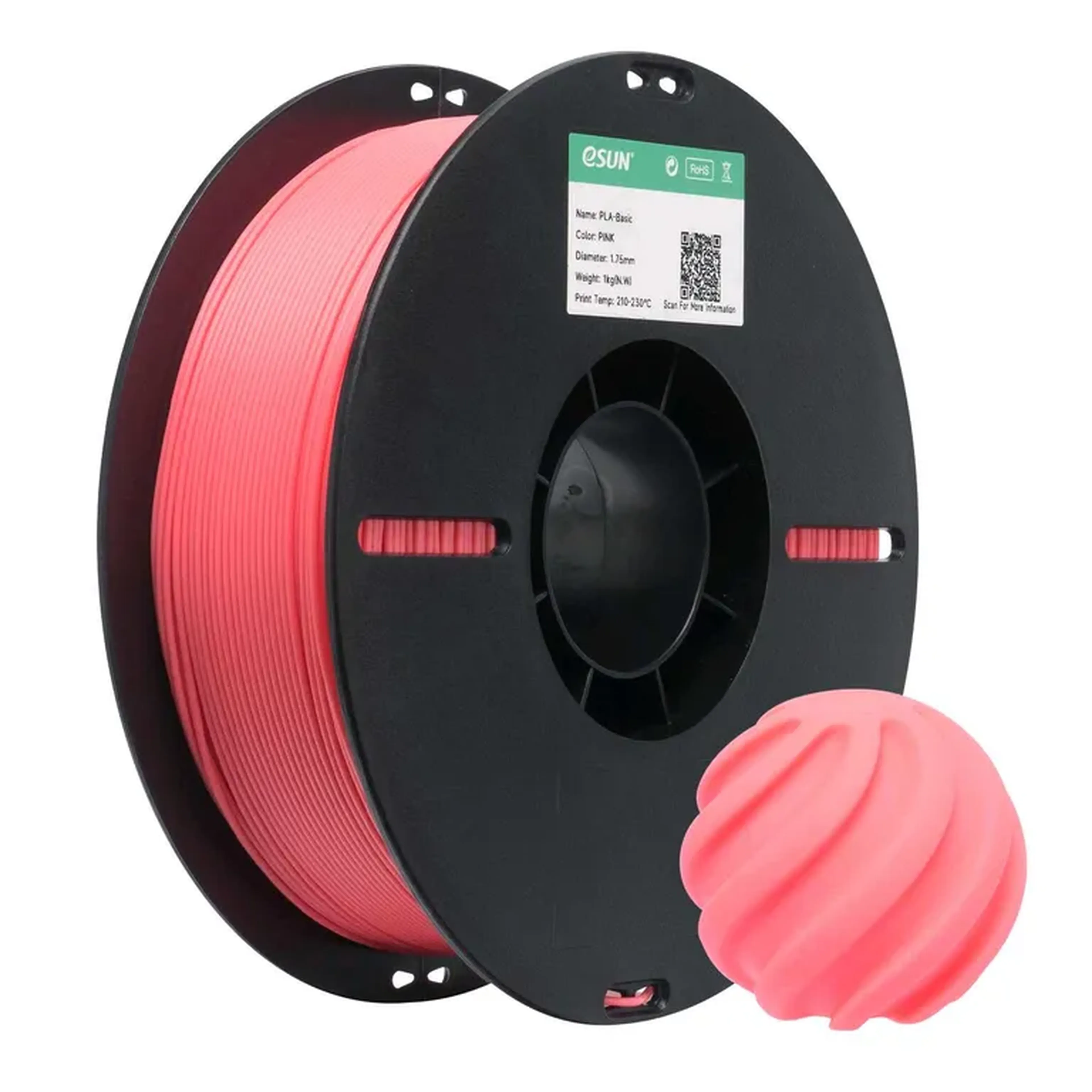 Filamento Pla Basic Pink Esun 1.75mm imagem