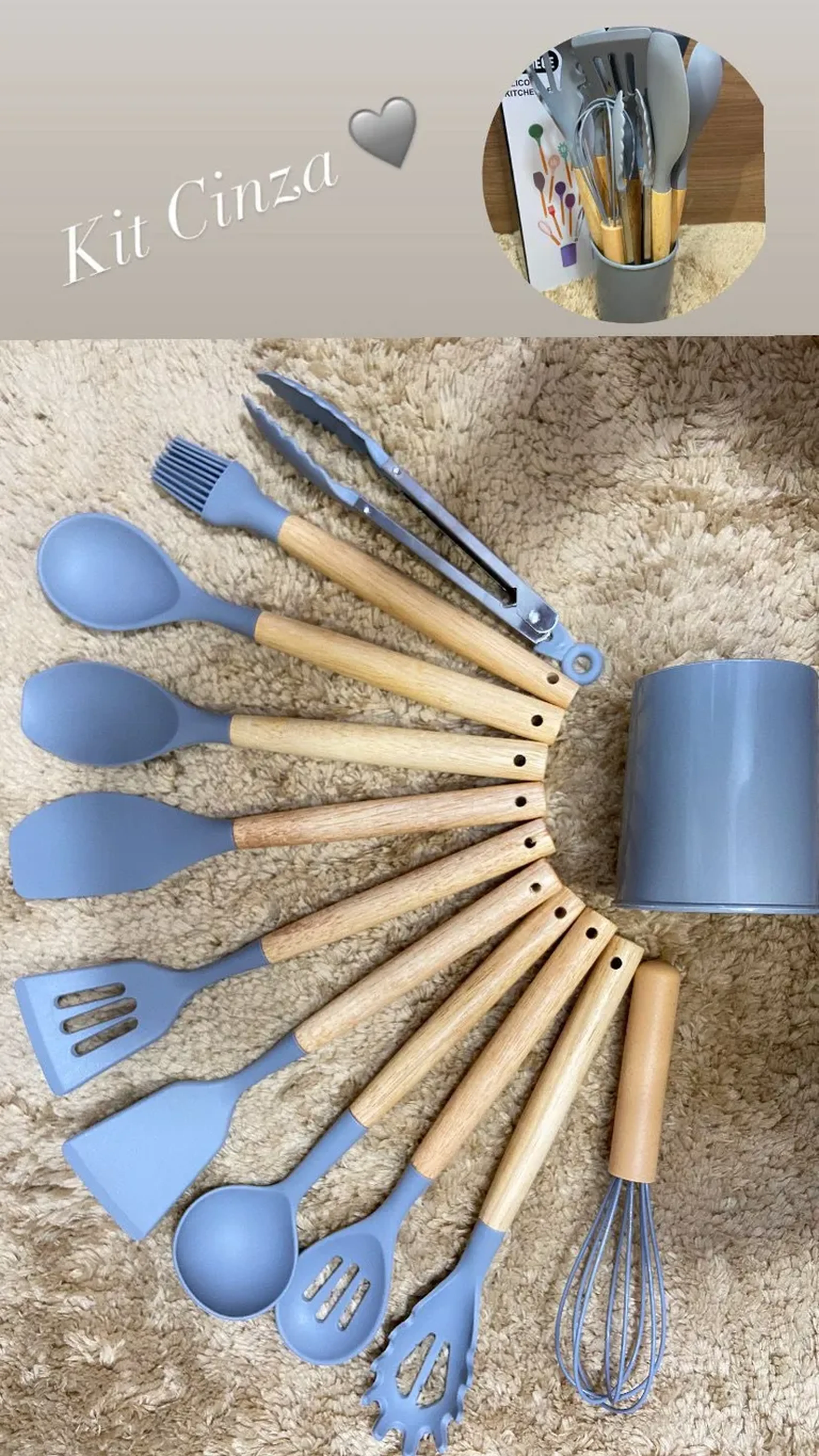 Kits 12 utensílios para Cozinha imagem