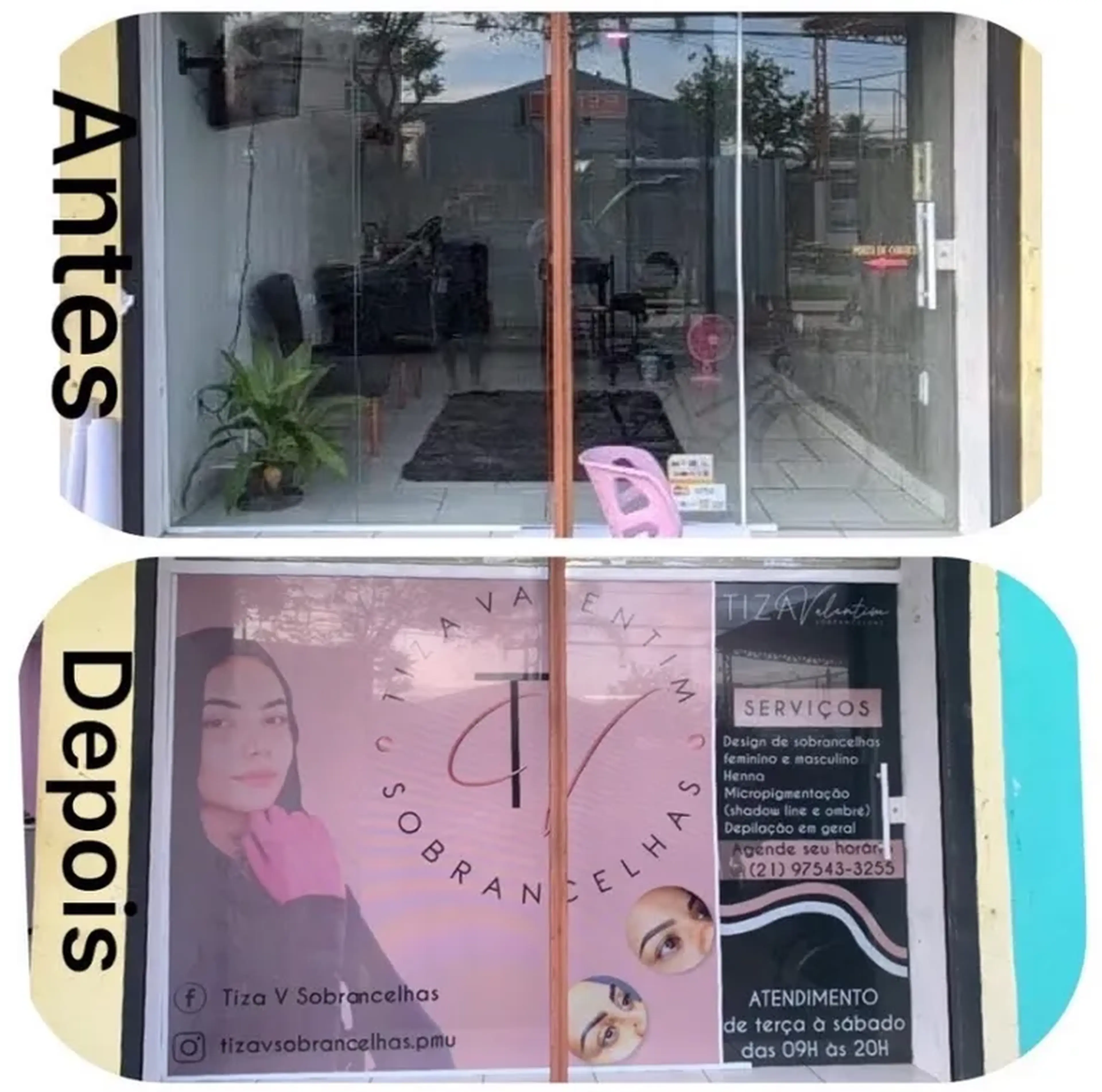 Adesivo de porta imagem