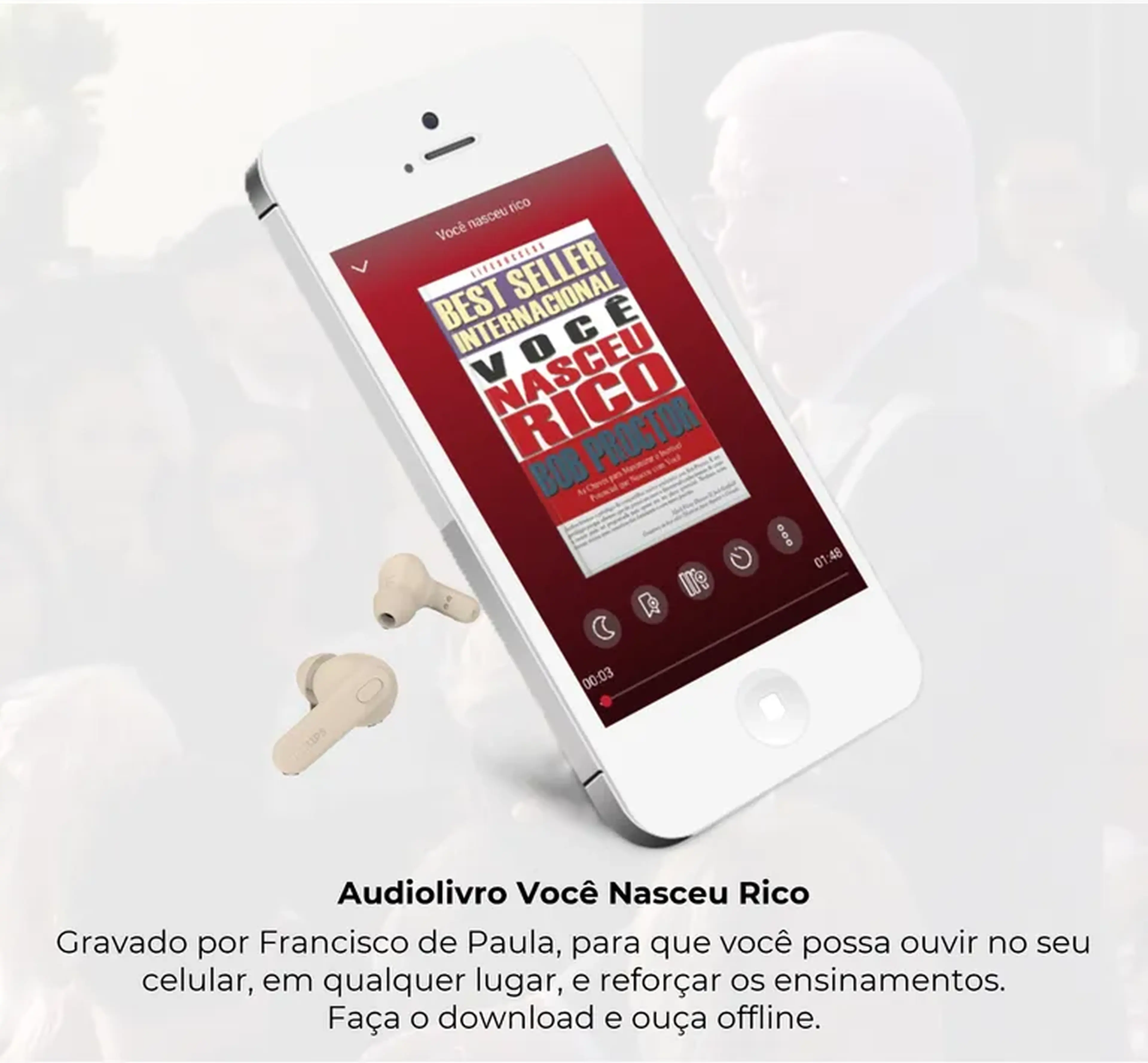 Audiolivro Você Nasceu Rico imagem