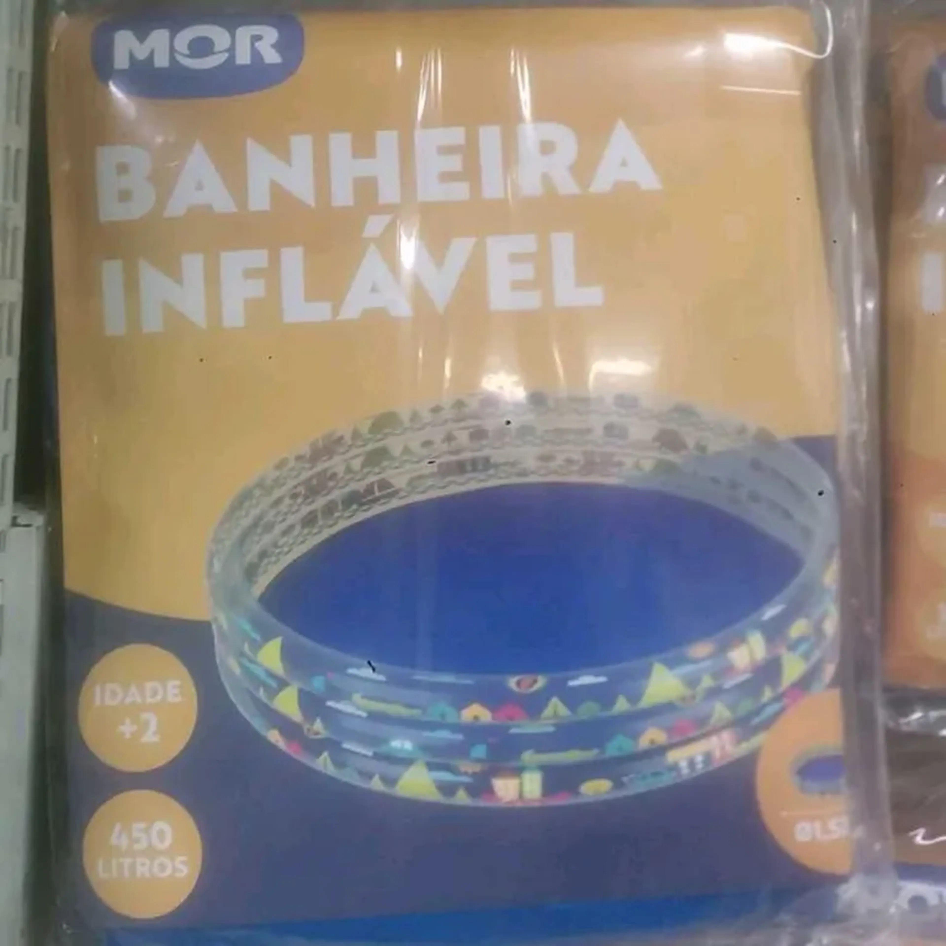 Banheira inflável 450 litros imagem