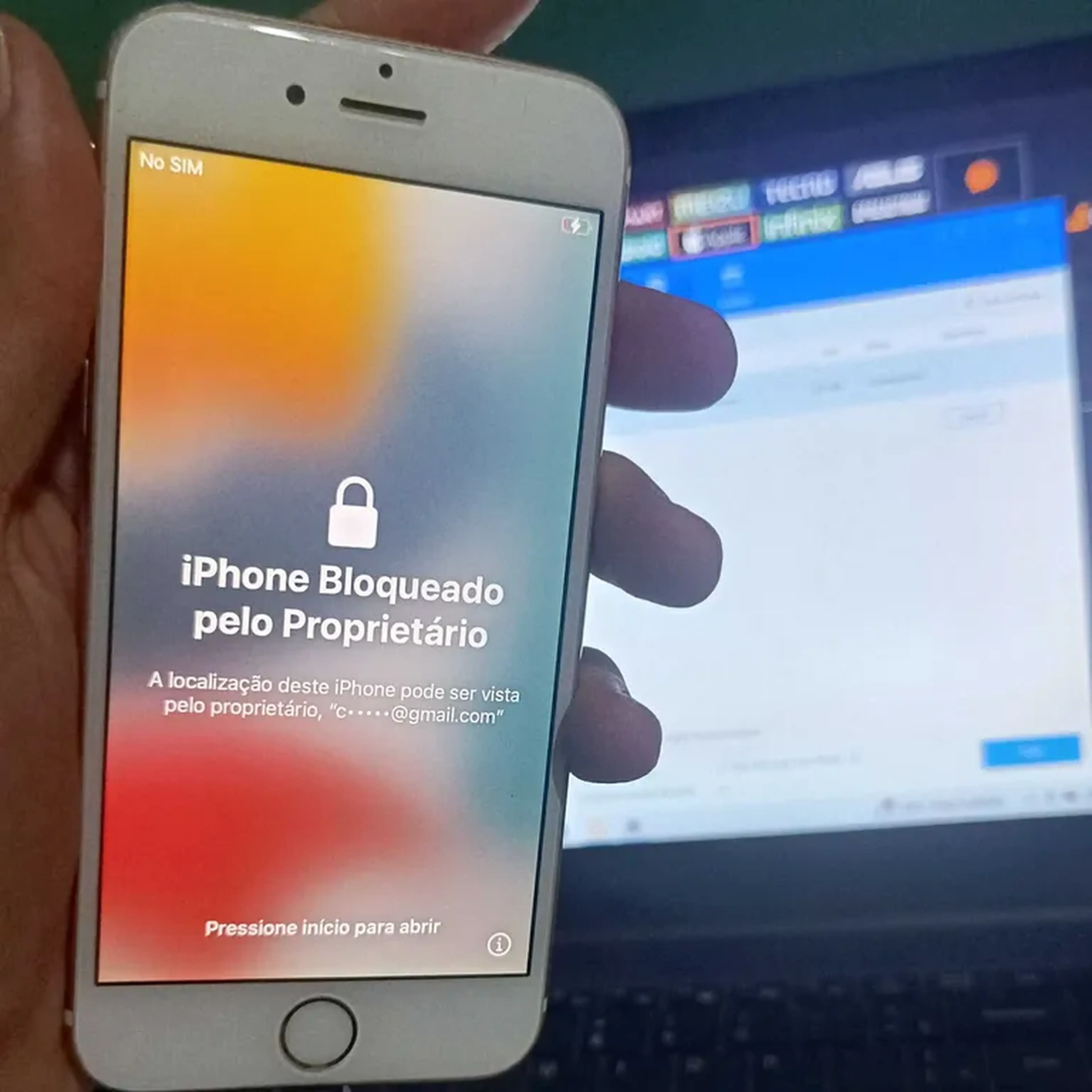 REMOÇÃO ICLOUD 6S 6s PLUS SE 1° FORMATADOS imagem