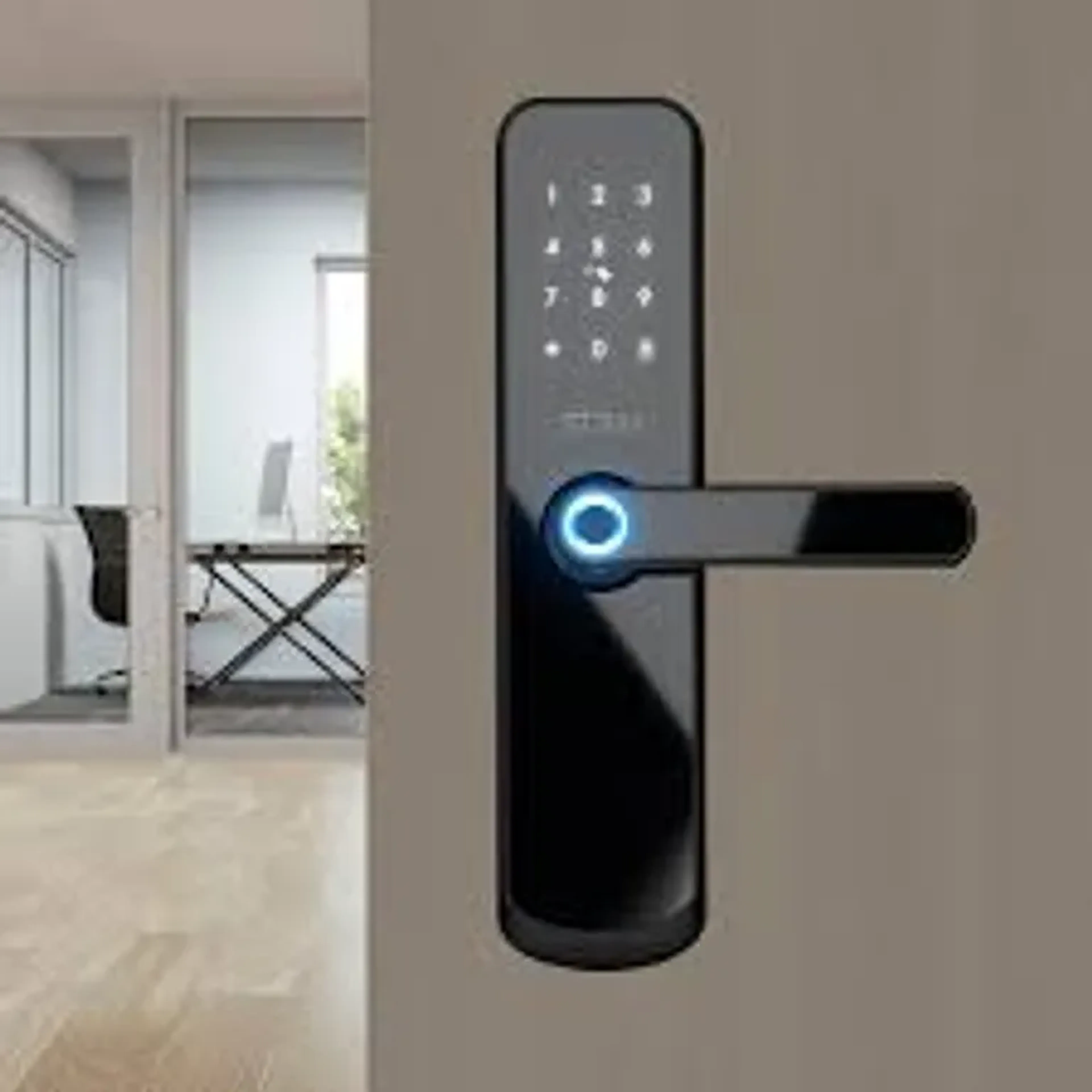 Fechadura Inteligente Digital™ — Segurança e Tecnologia na Palma imagem