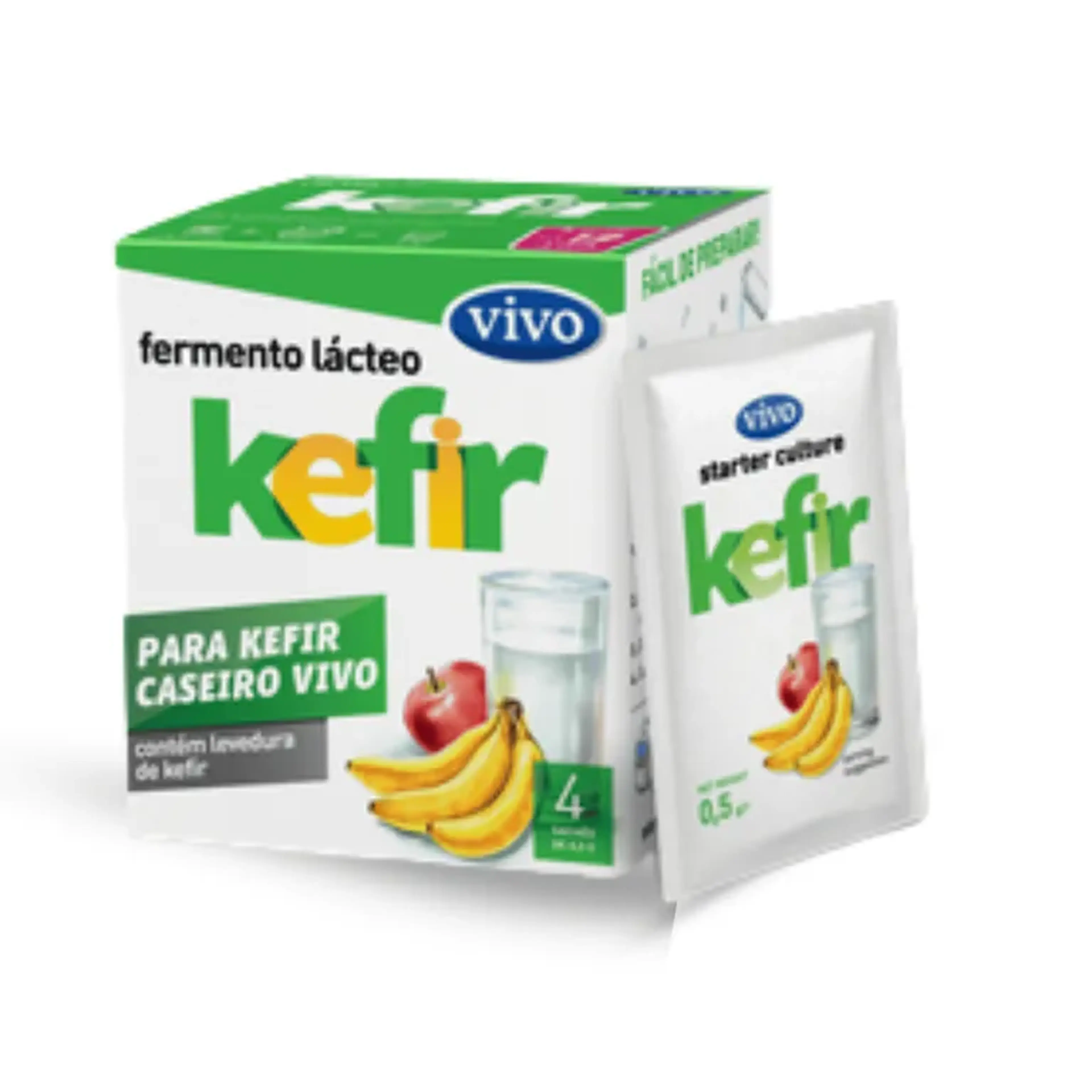 Fermento Lácteo Kefir VIVO imagem