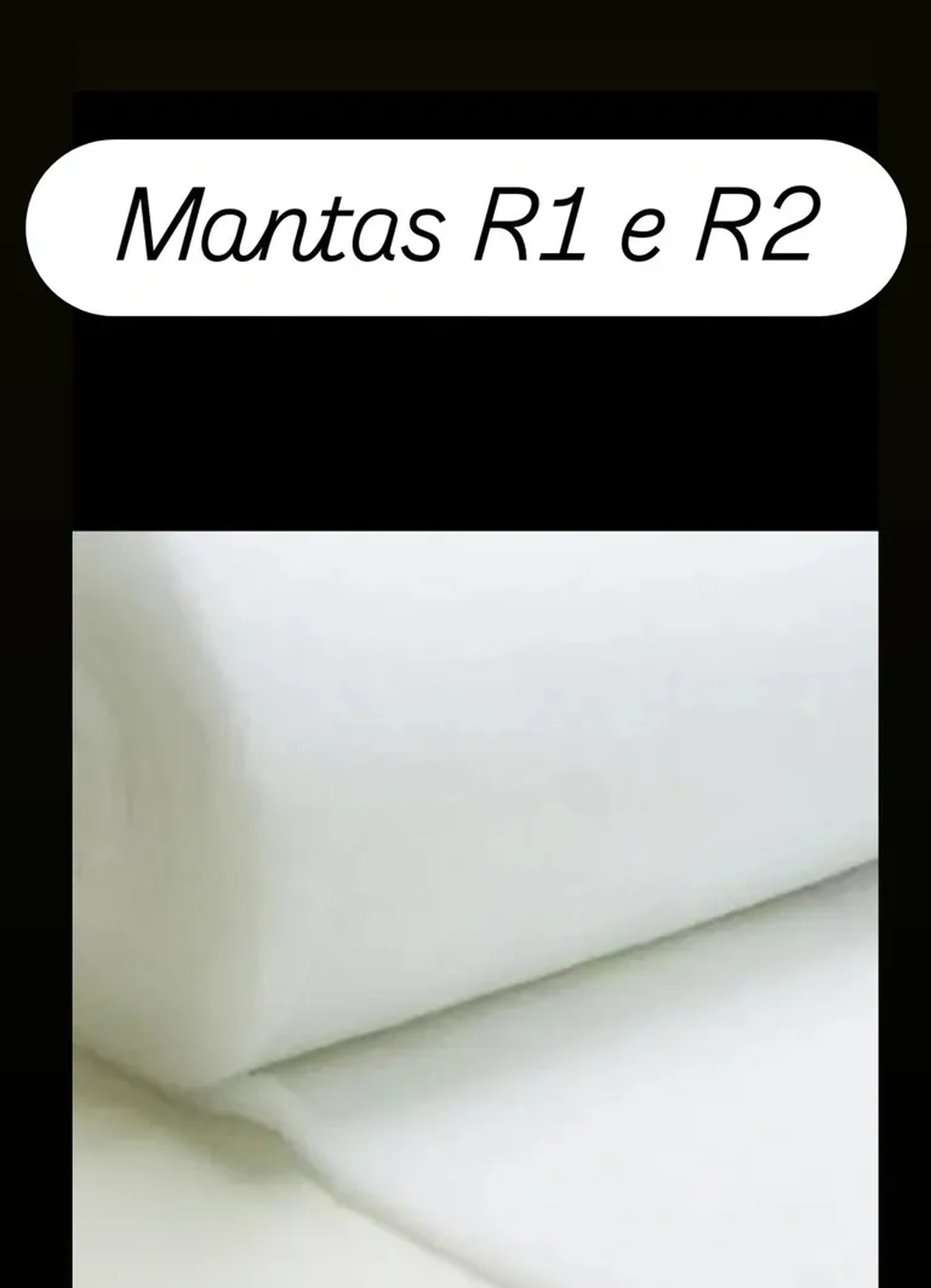 Manta estrutura R1 imagem