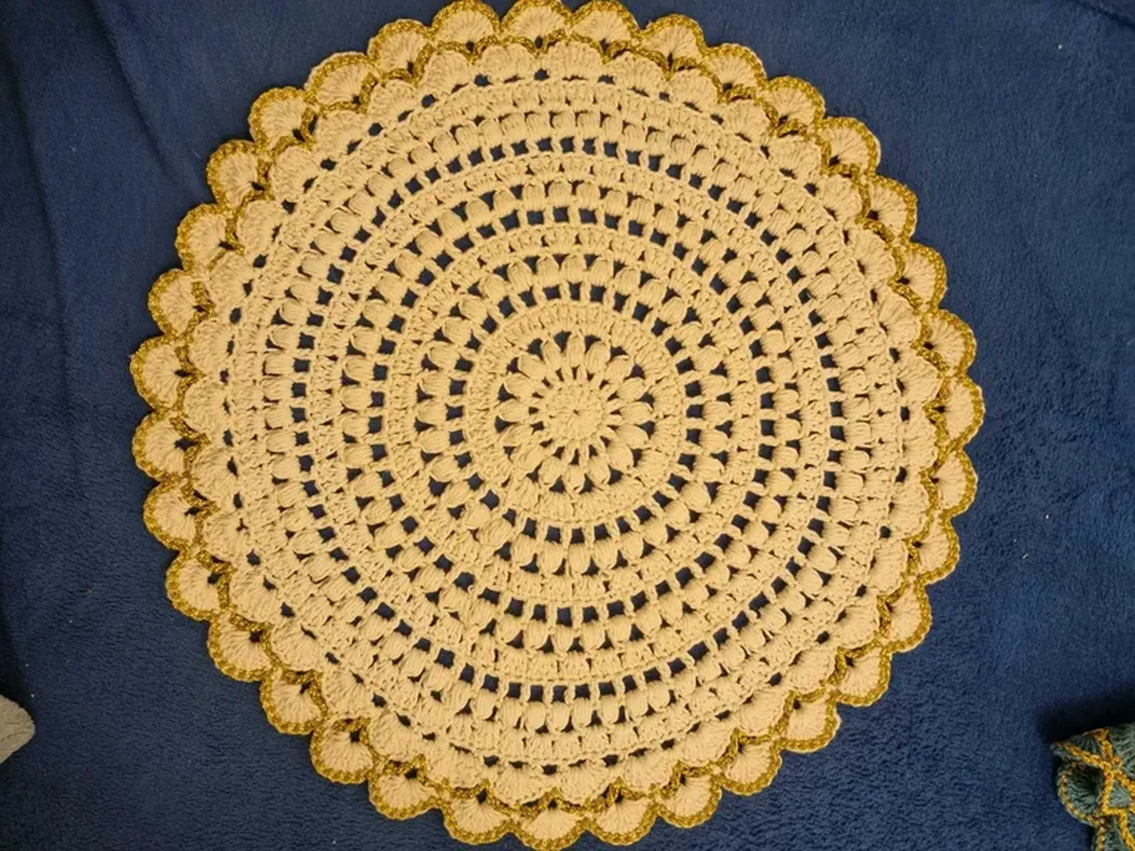 Conj de Sousplat Luxo 35cm cada .Fino acabamento imagem