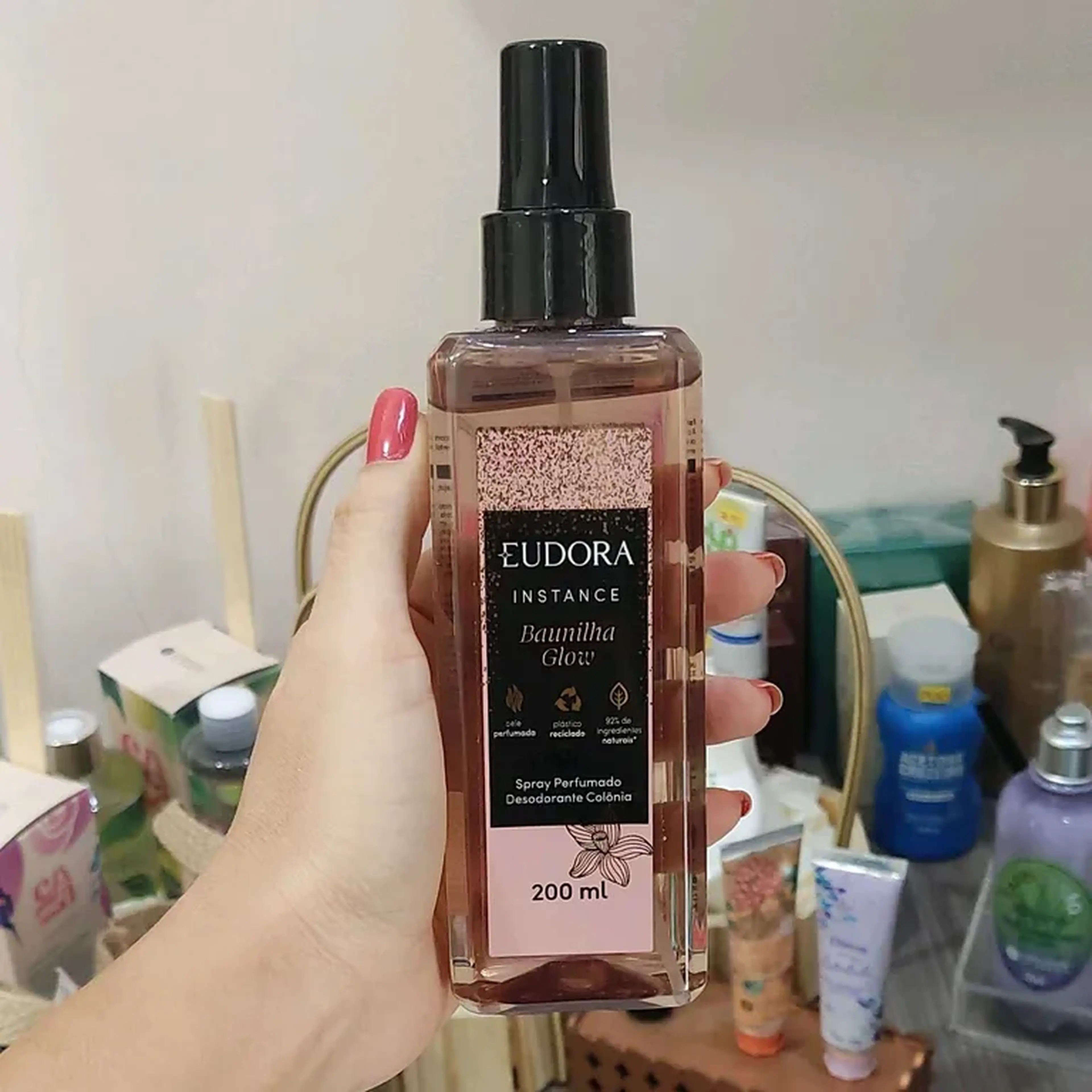 Spray Perfumado Instance Baunilha Glow imagem
