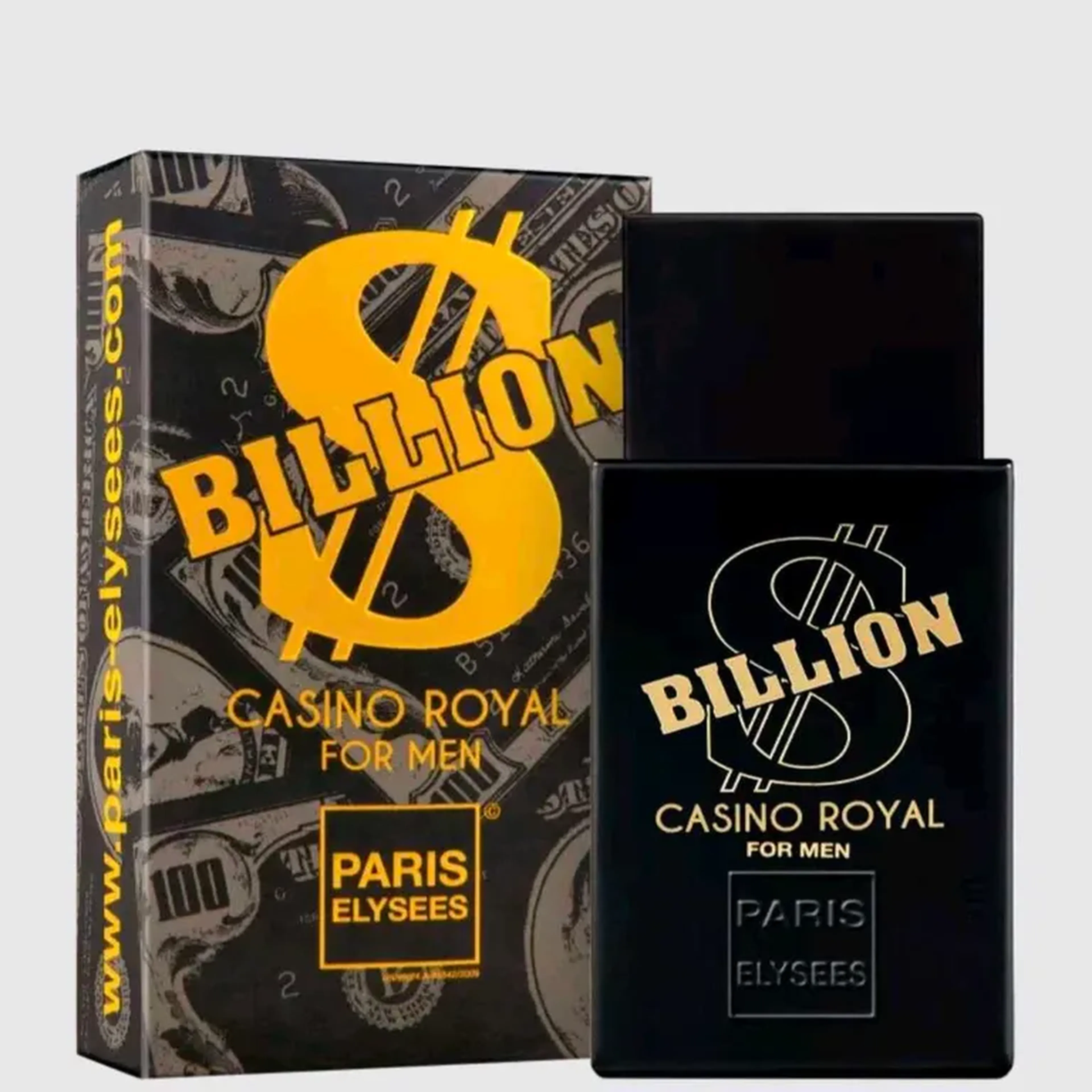 Perfume BillionCasino Royal Paris Elysees Masculino100mlOriginal imagem