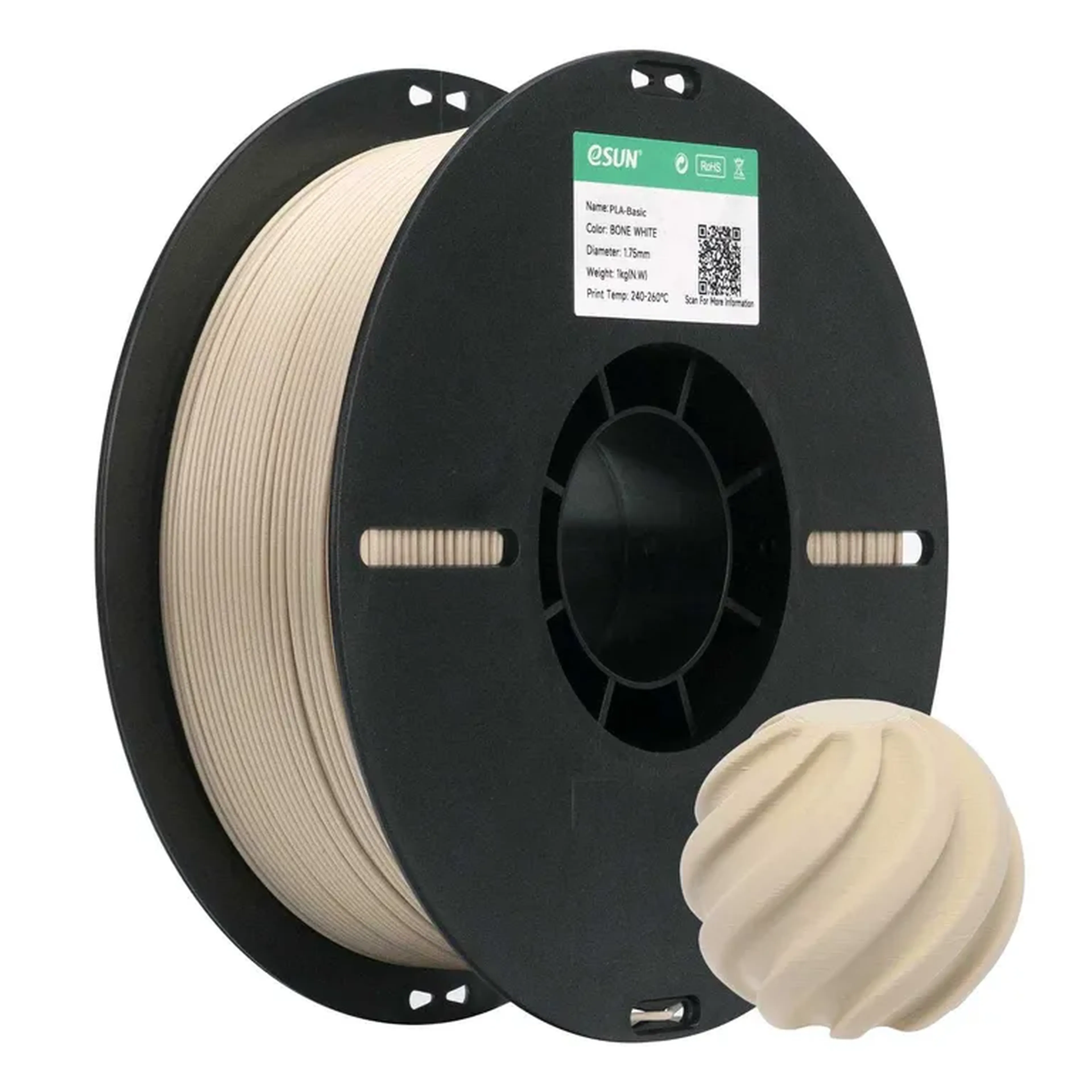 PLA Esun Basic Osso 1,75 mm imagem