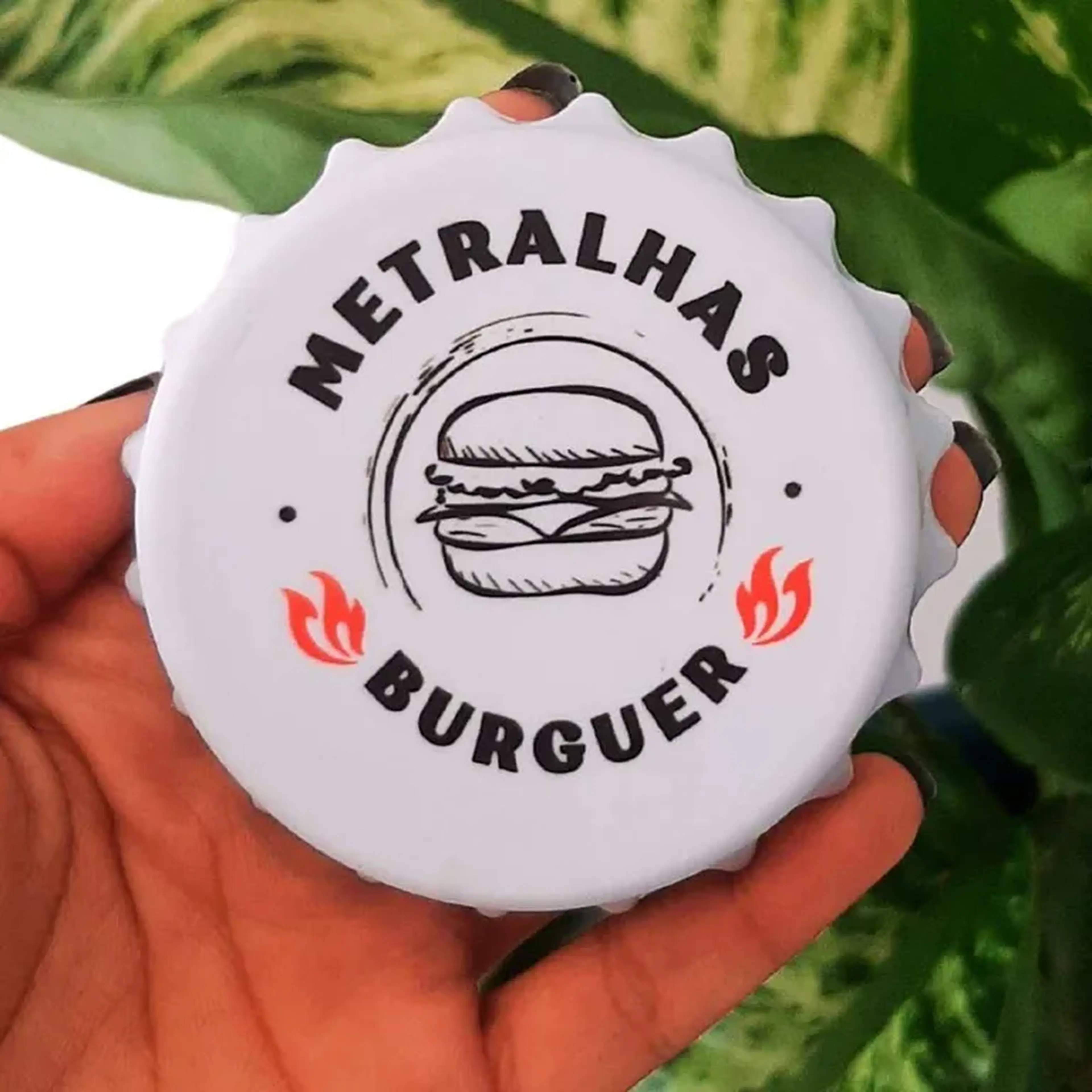 Abridor de Garrafas Com Ima de Geladeira imagem