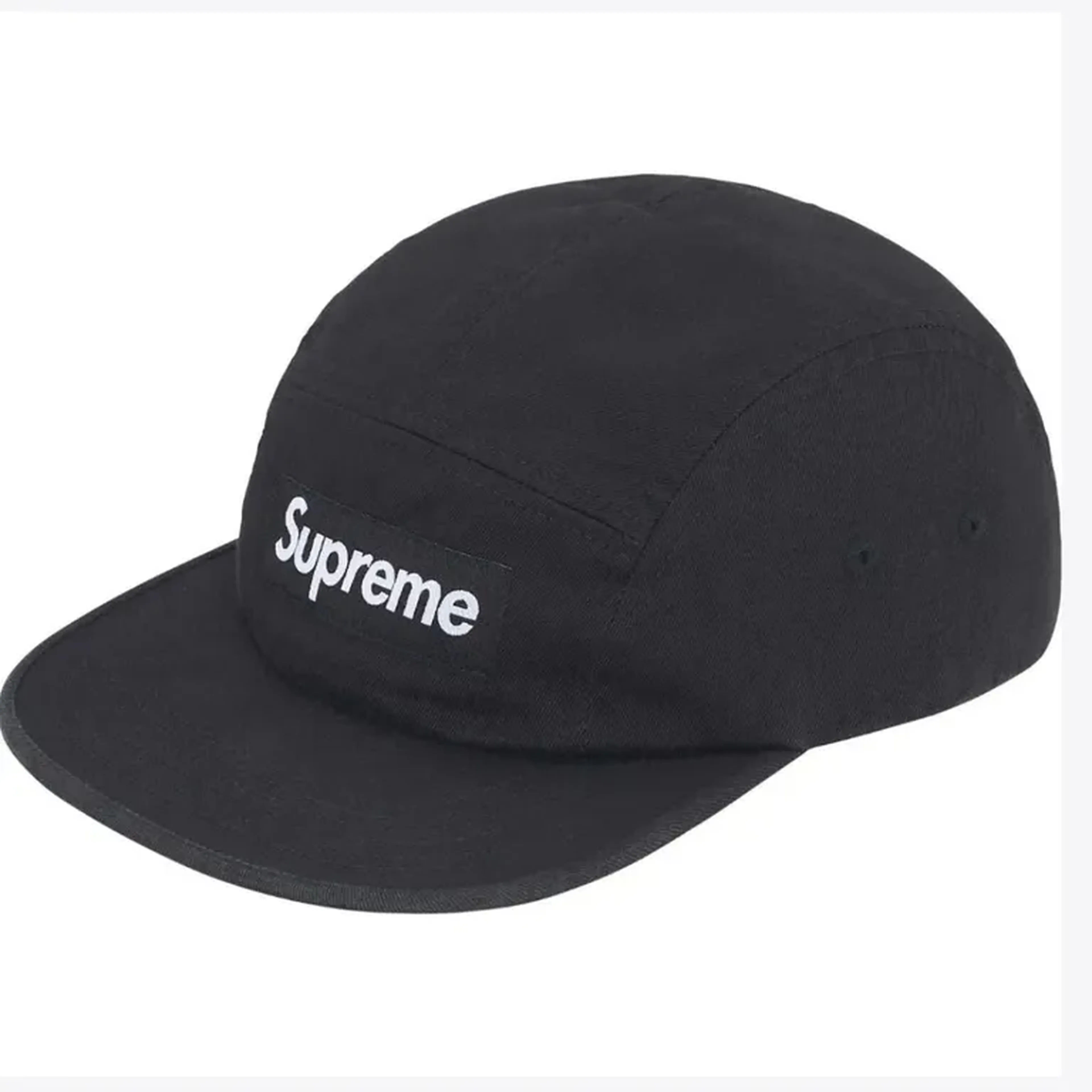 Boné Supreme Chino Twill Preto imagem