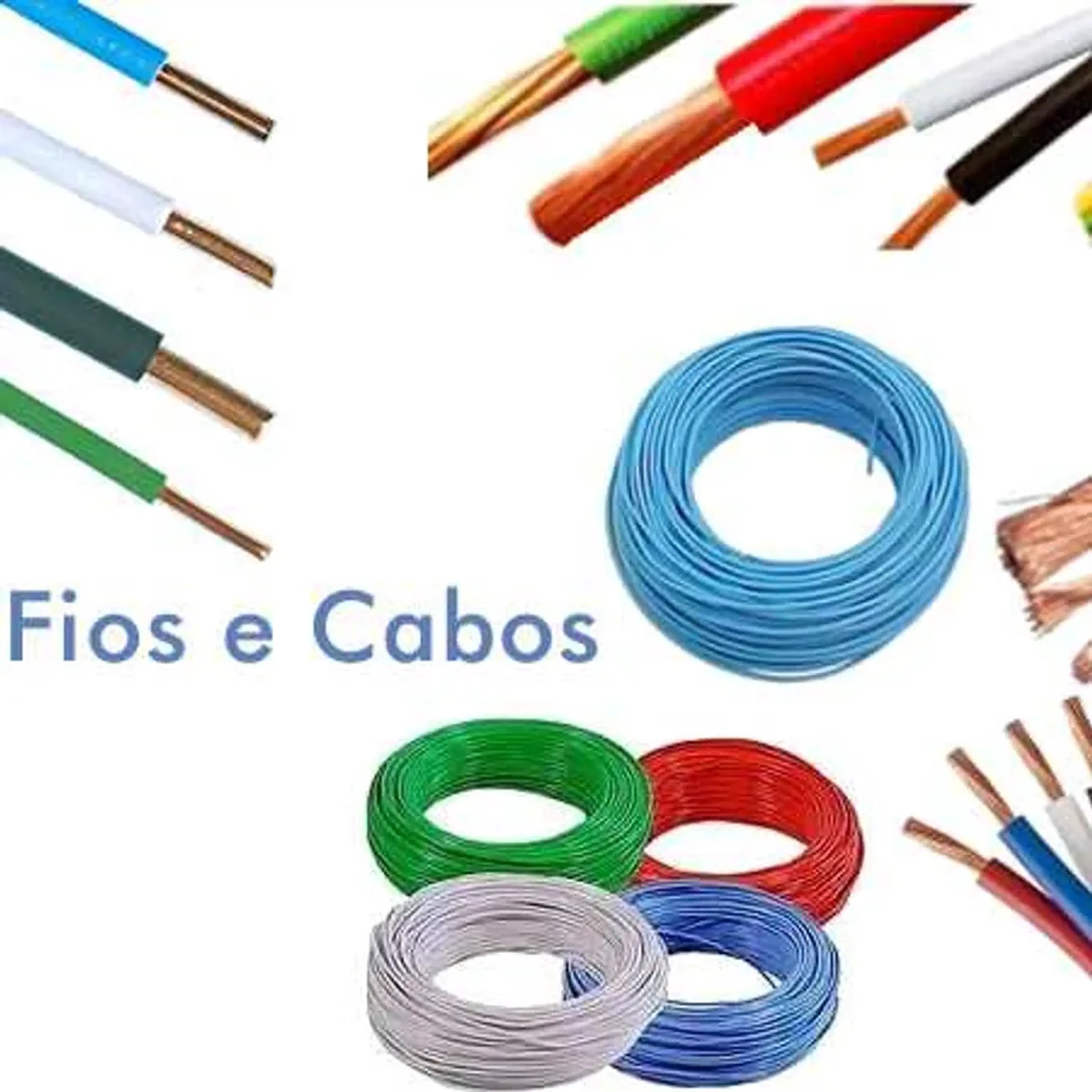 Cabos Elétricos Flexíveis De Cobre 6,0mm imagem