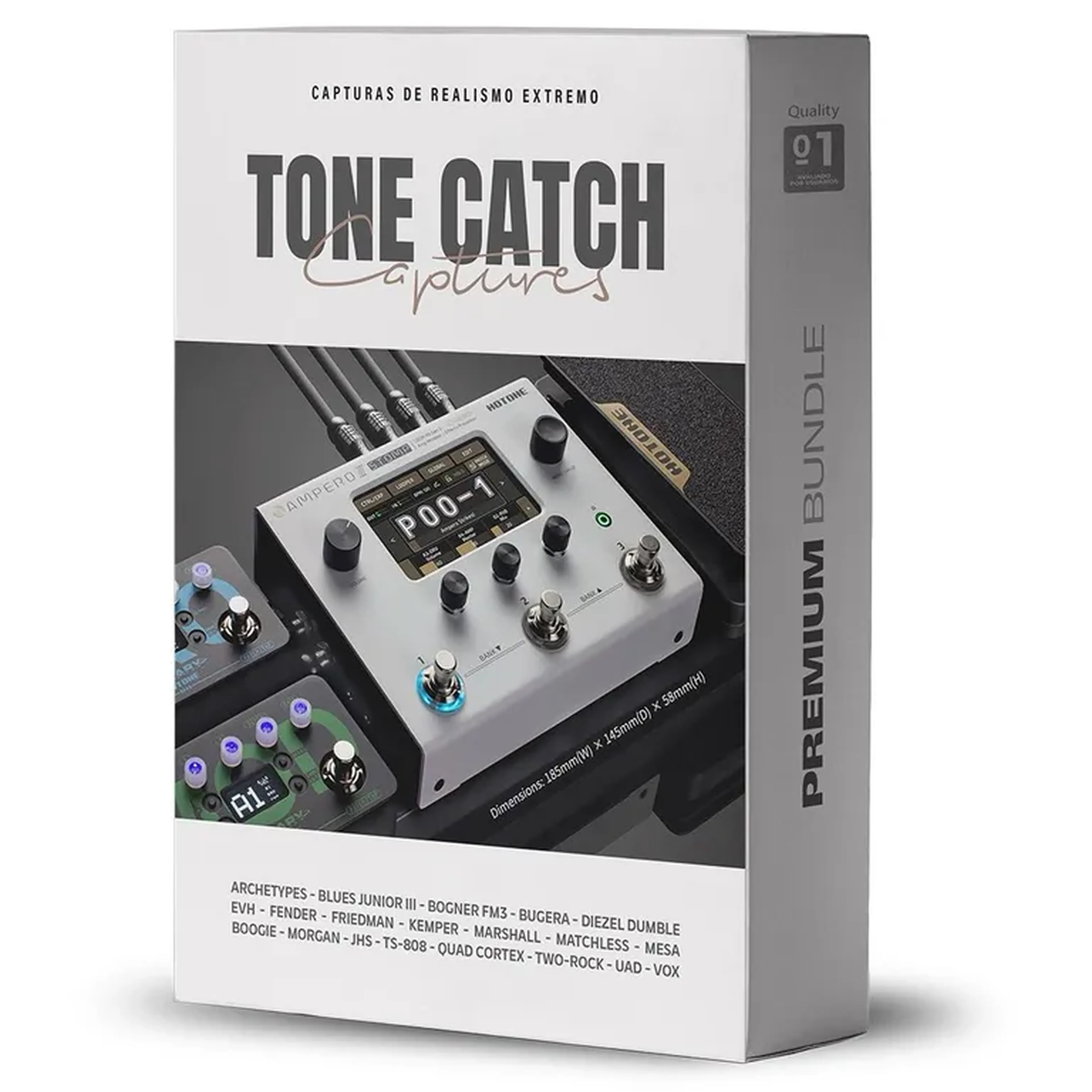 Pack Capturas Tone Catch Ampero - Realismo Extremo imagem