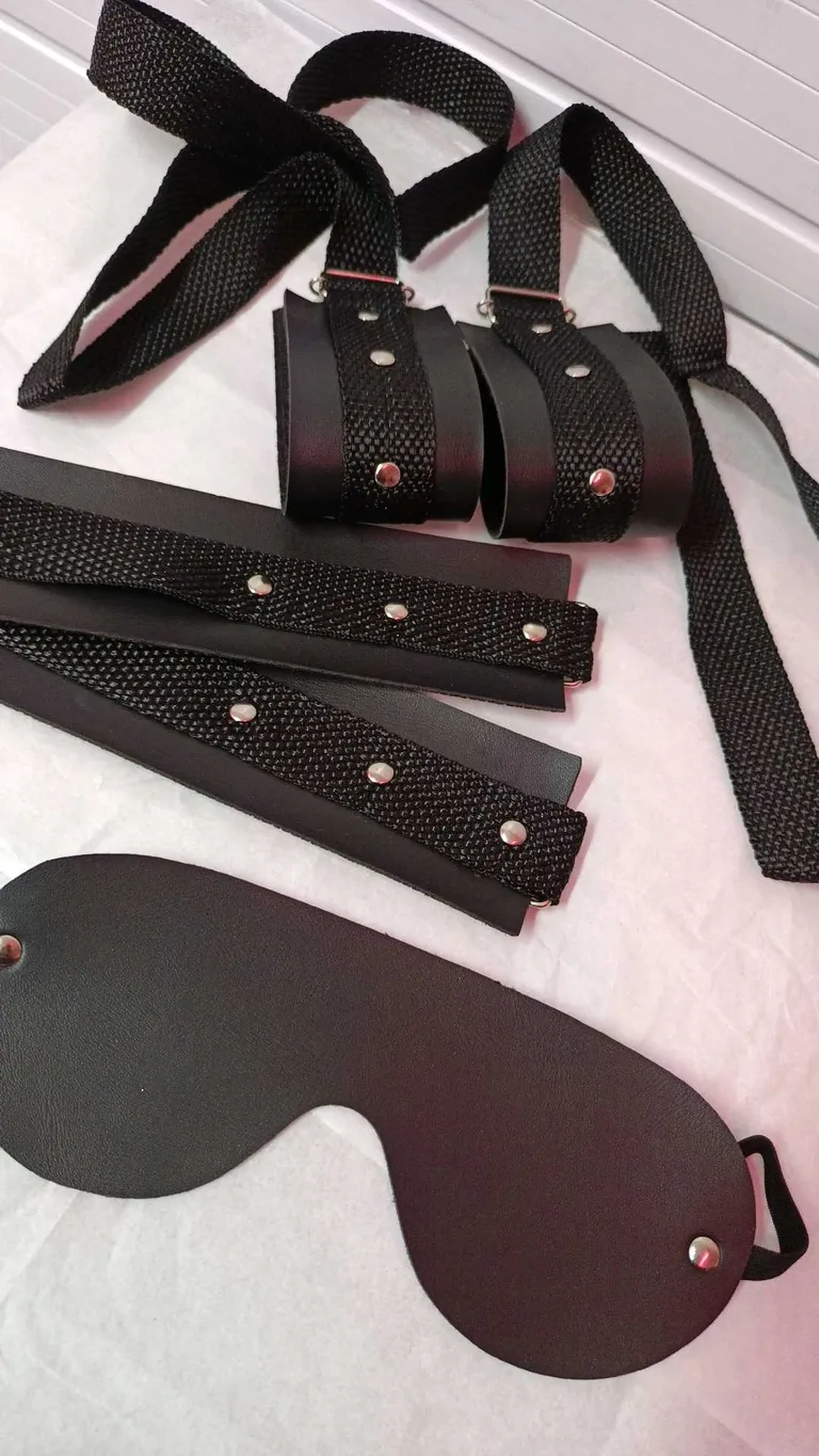 KIT BONDAGE 4 AMARRAS + VENDA imagem