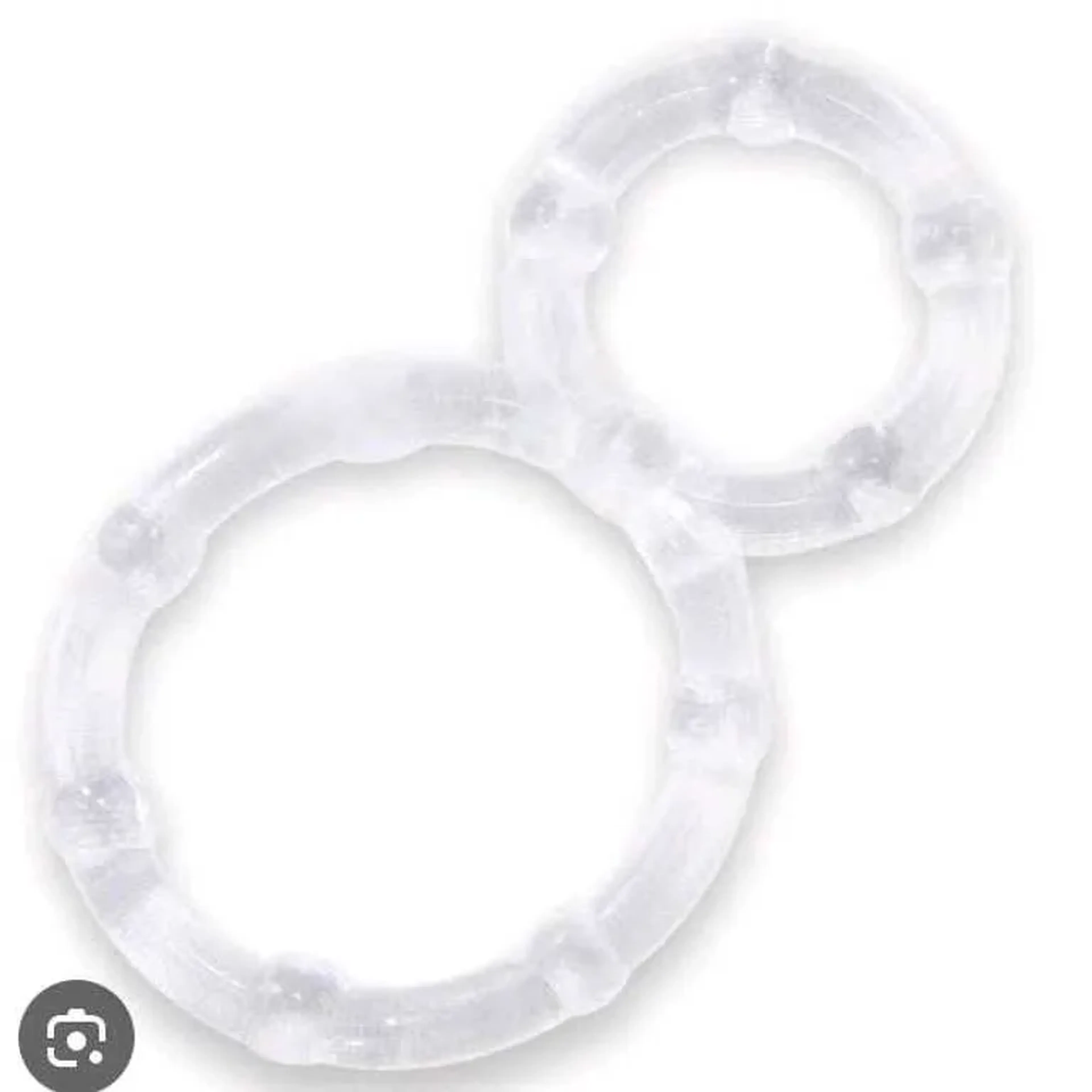 ANEL PENIANO RETARDADOR DUPLO - HOT FLOWERS imagem