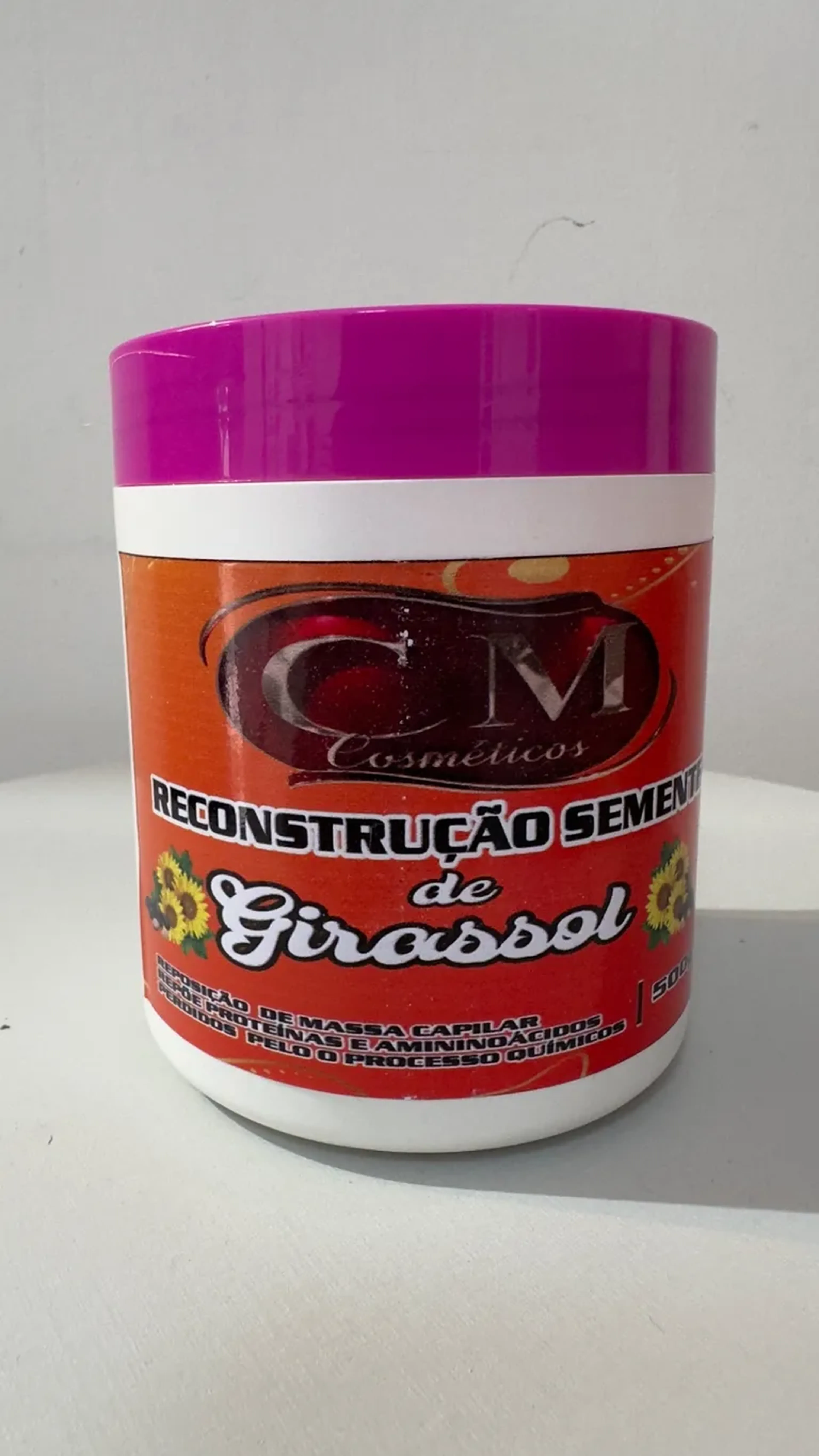 Reconstrução girassol imagem