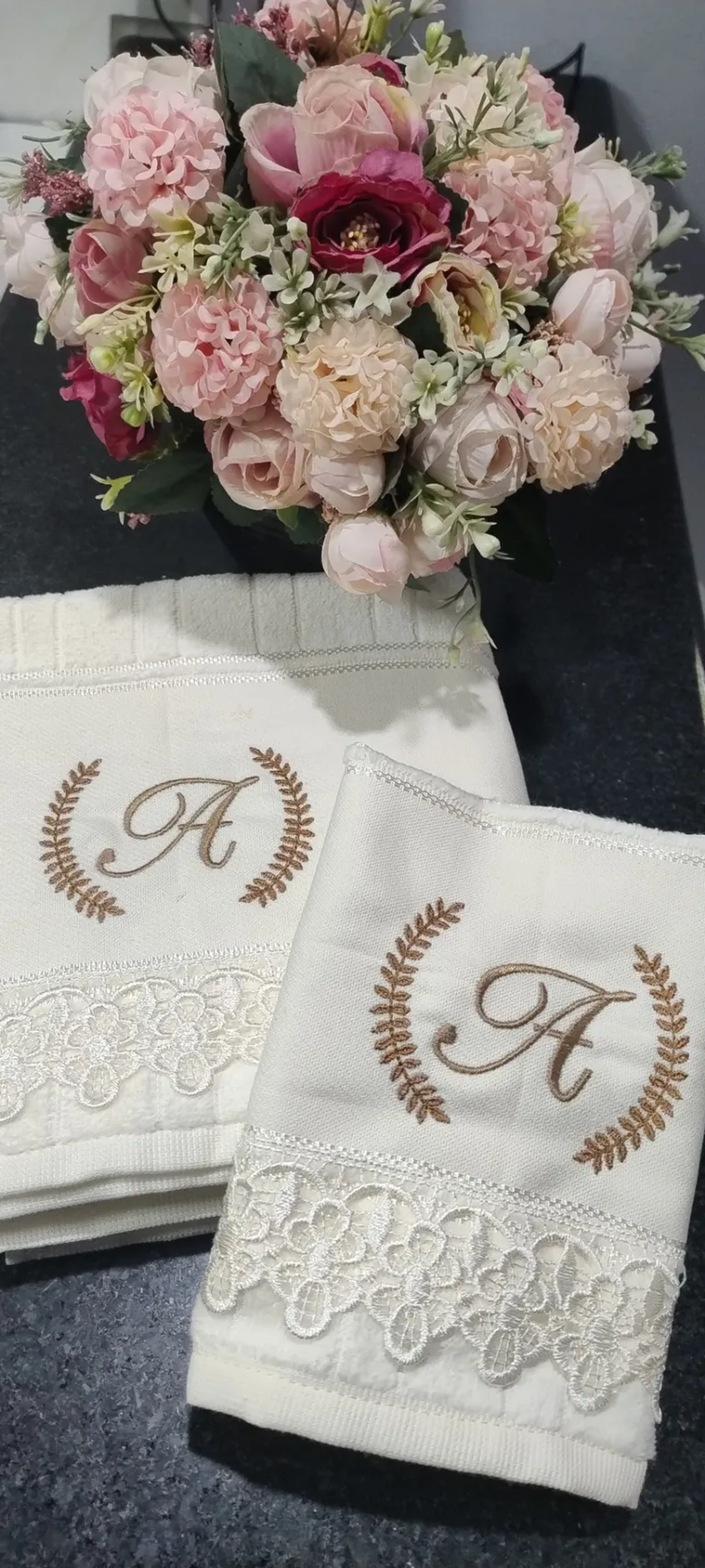 Jogo de toalhas imagem