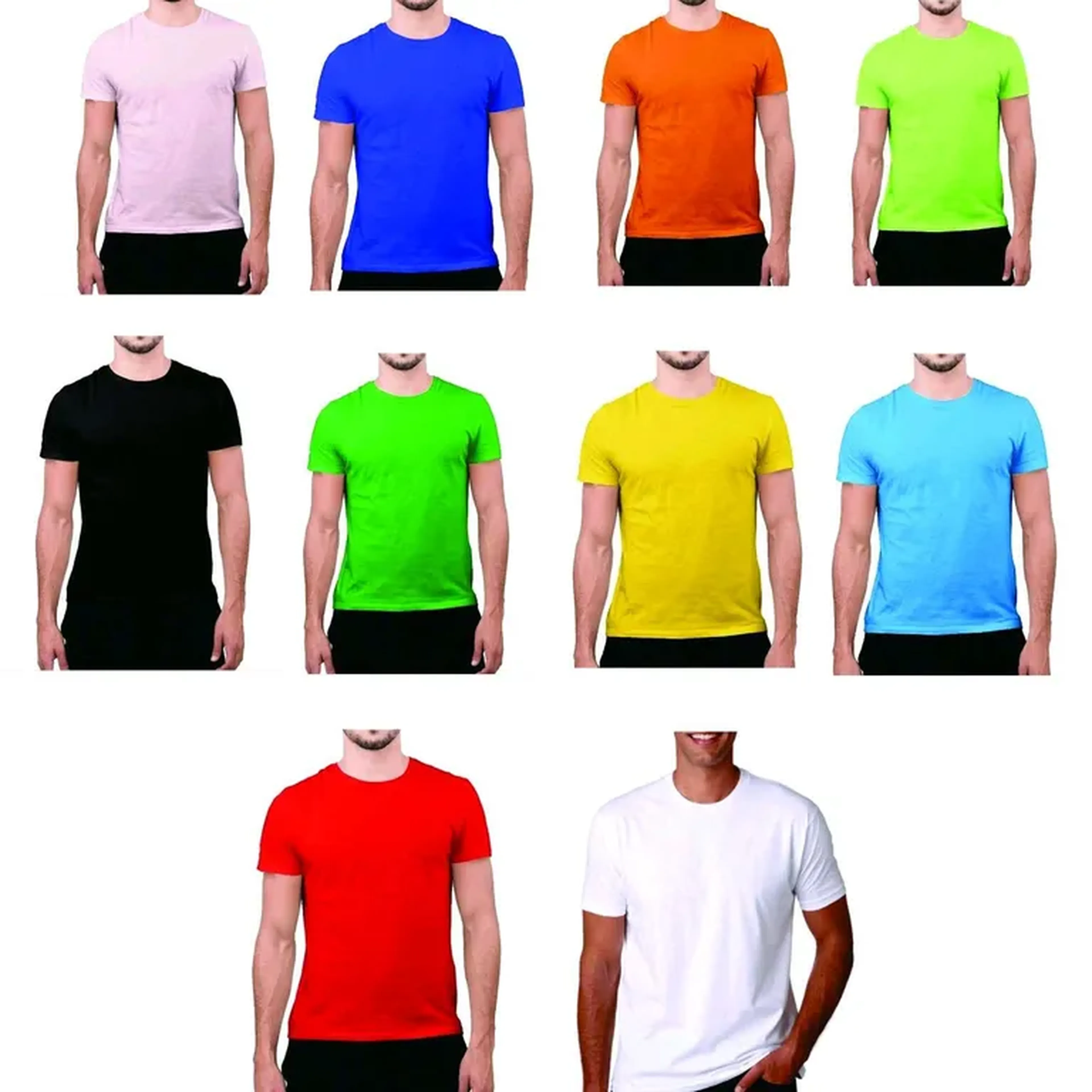 Camisetas lisas imagem