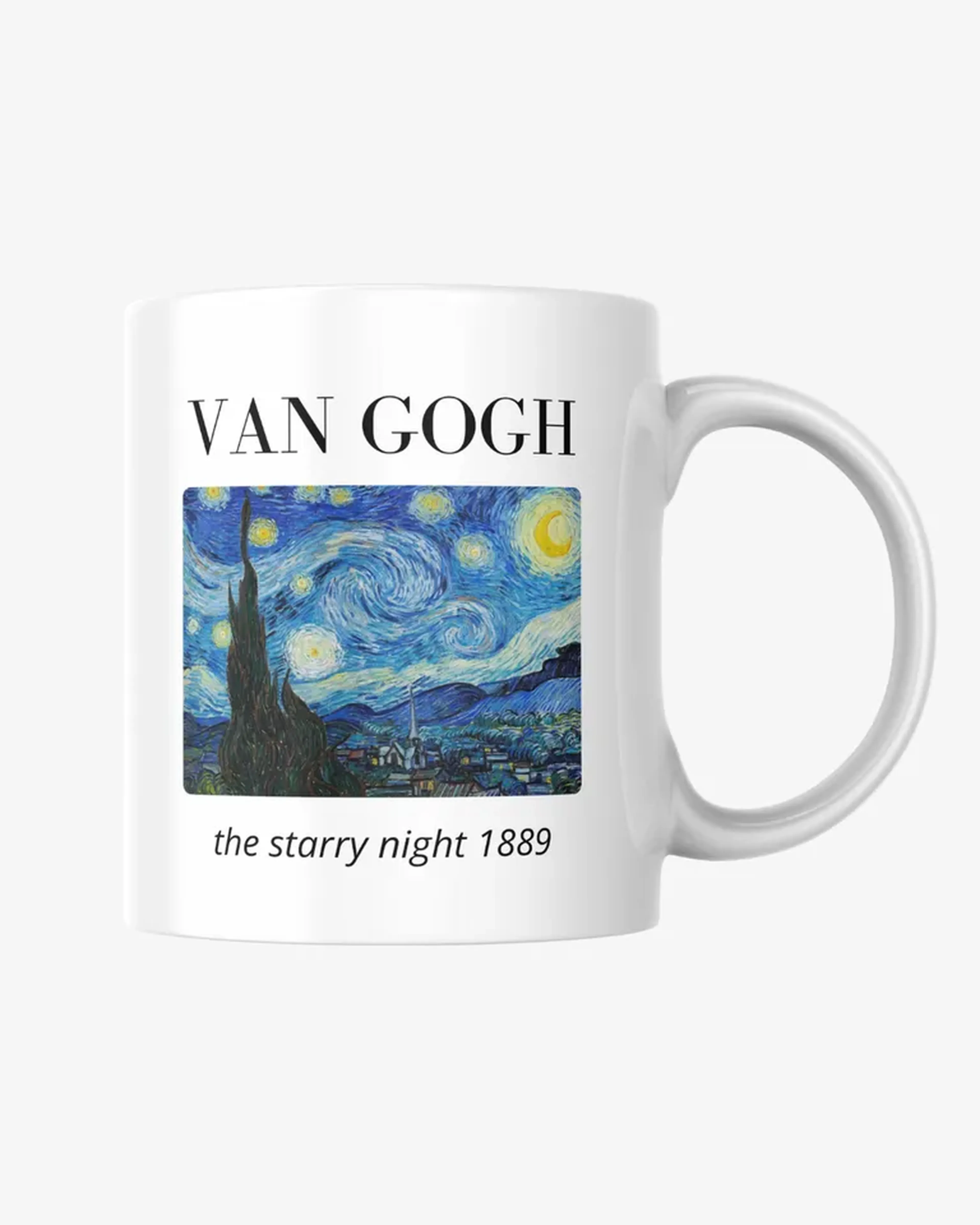 Caneca A Noite Estrelada - Vincent Van Gogh 350ml imagem